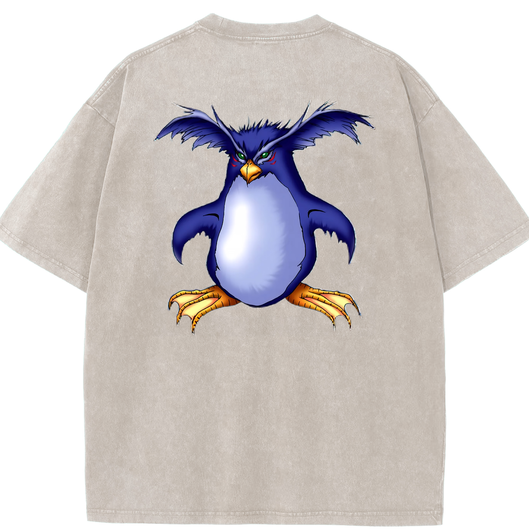 （画像用） 遊☆戯☆王 Yu-Gi-Oh! 綿100% ヴィンテージ風 半袖Tシャツ（背面プリント）