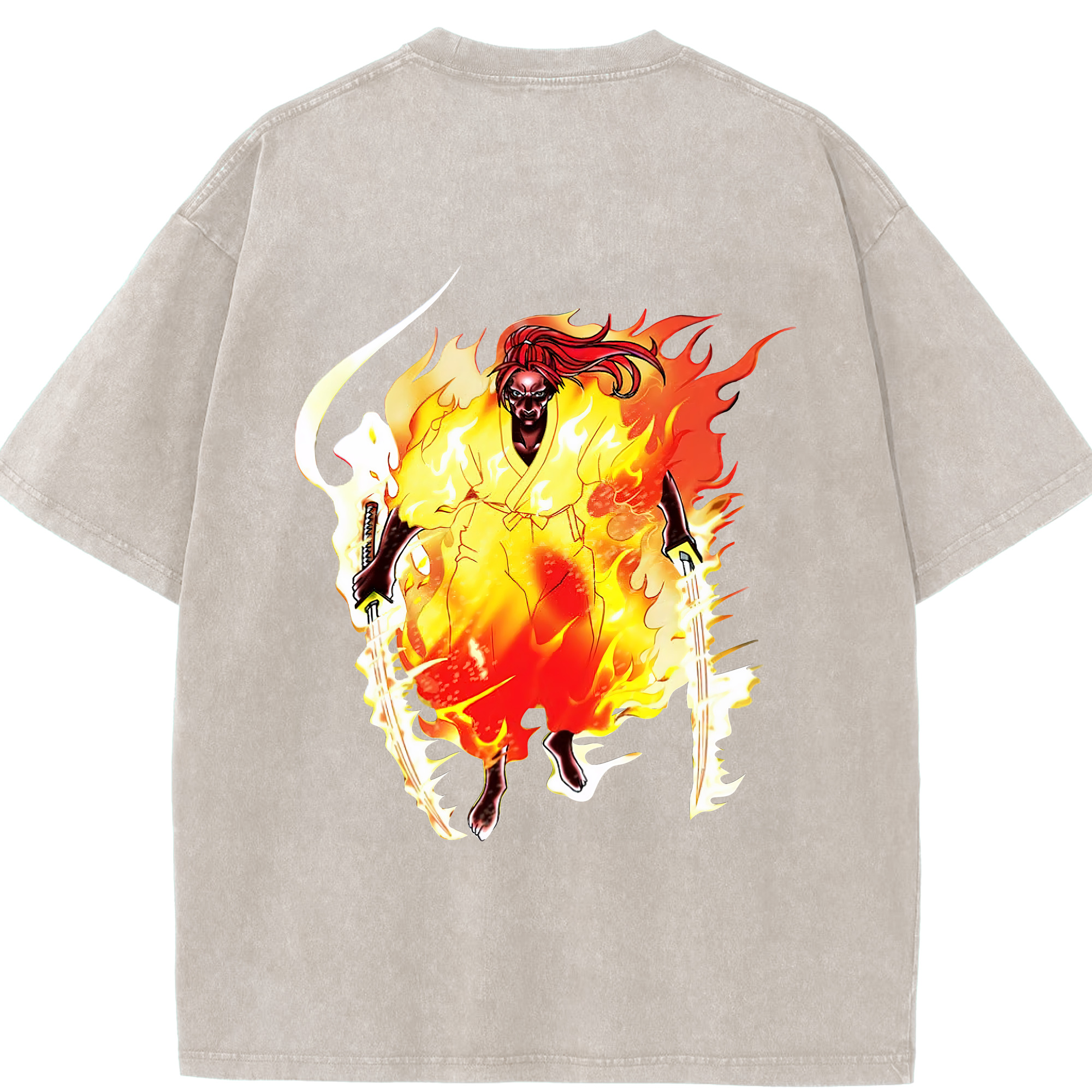 （画像用） 遊☆戯☆王 Yu-Gi-Oh! 綿100% ヴィンテージ風 半袖Tシャツ（背面プリント）