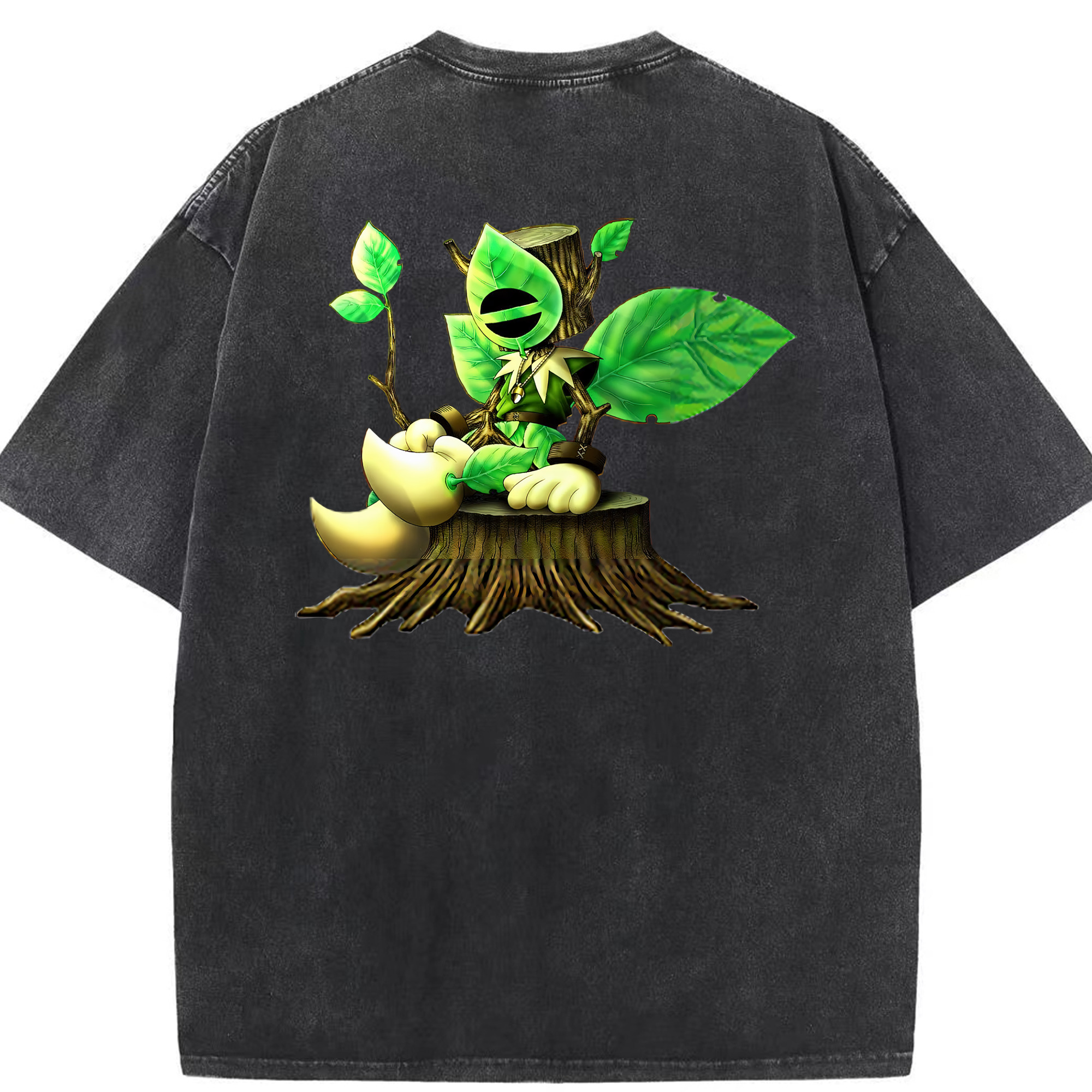 （画像用） 遊☆戯☆王 Yu-Gi-Oh! 綿100% ヴィンテージ風 半袖Tシャツ（背面プリント）