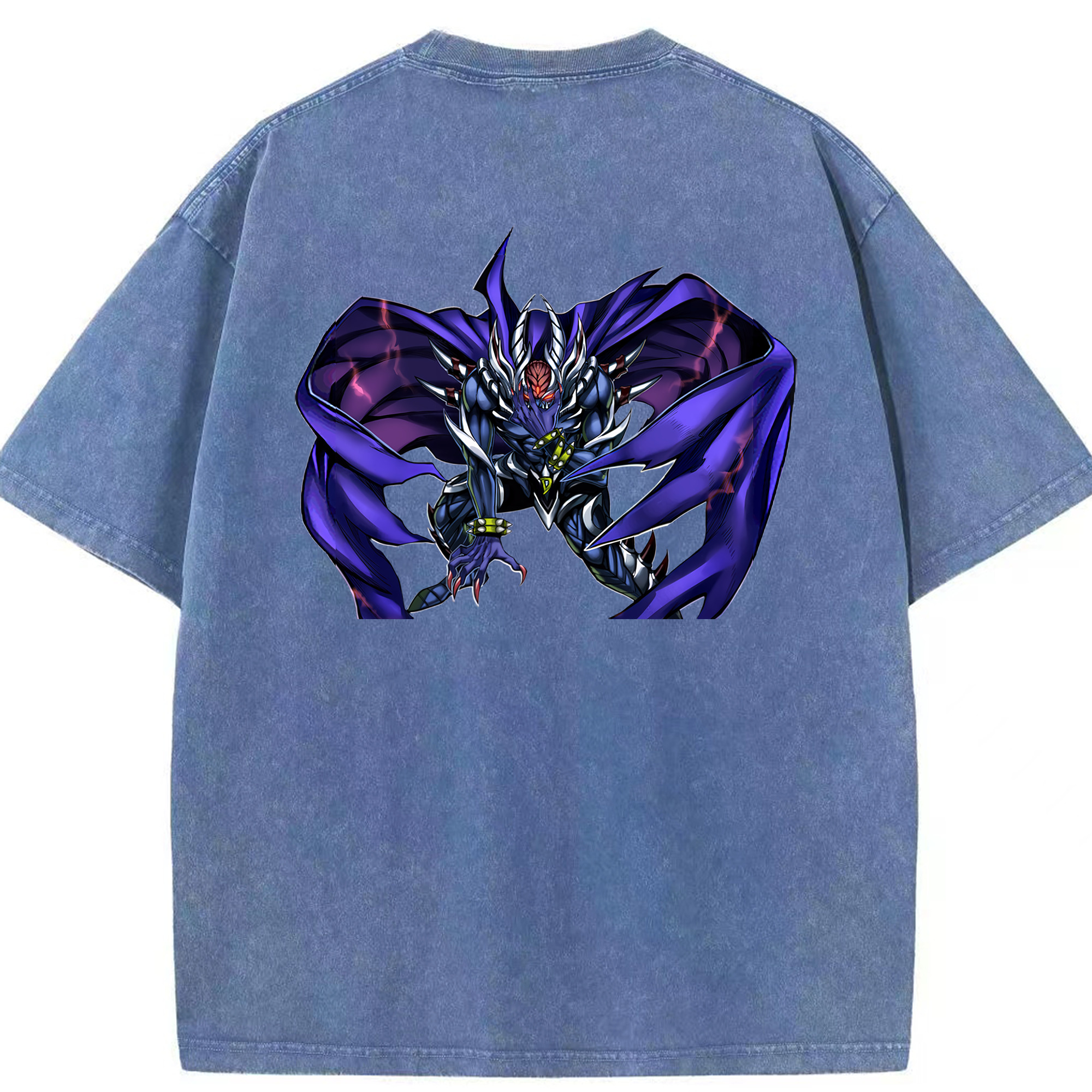 （画像用） 遊☆戯☆王 Yu-Gi-Oh! 綿100% ヴィンテージ風 半袖Tシャツ（背面プリント）
