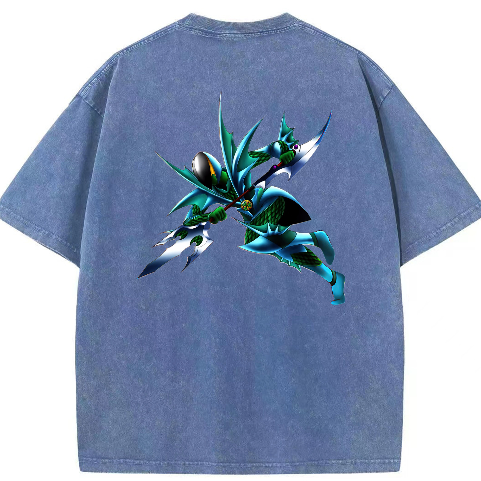 （画像用） 遊☆戯☆王 Yu-Gi-Oh! 綿100% ヴィンテージ風 半袖Tシャツ（背面プリント）