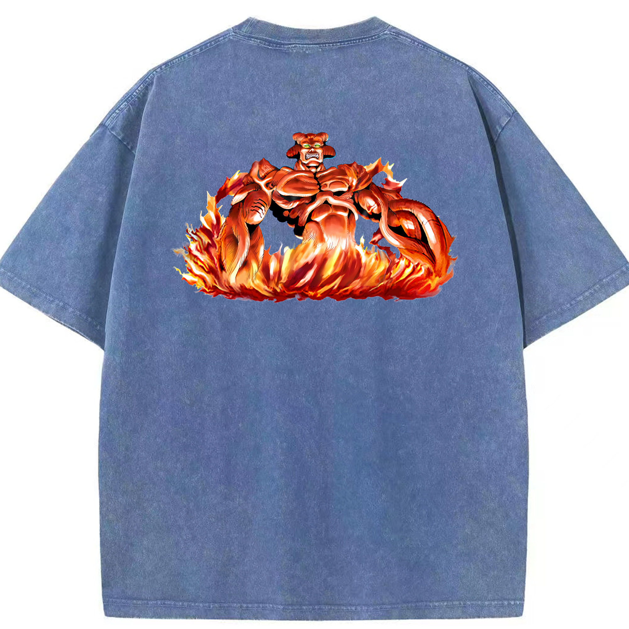 （画像用） 遊☆戯☆王 Yu-Gi-Oh! 綿100% ヴィンテージ風 半袖Tシャツ（背面プリント）