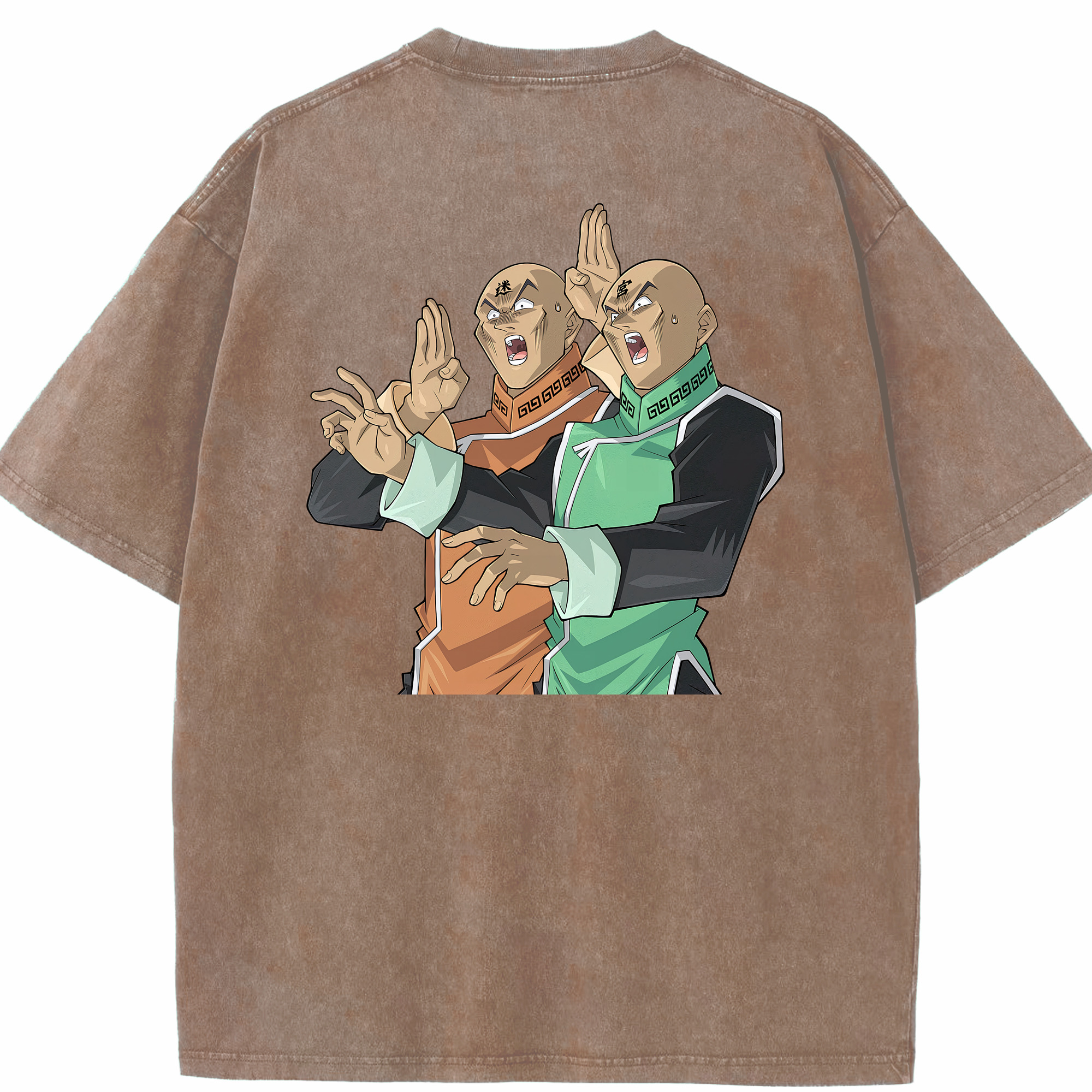 （画像用） 遊☆戯☆王 Yu-Gi-Oh! 綿100% ヴィンテージ風 半袖Tシャツ（背面プリント）