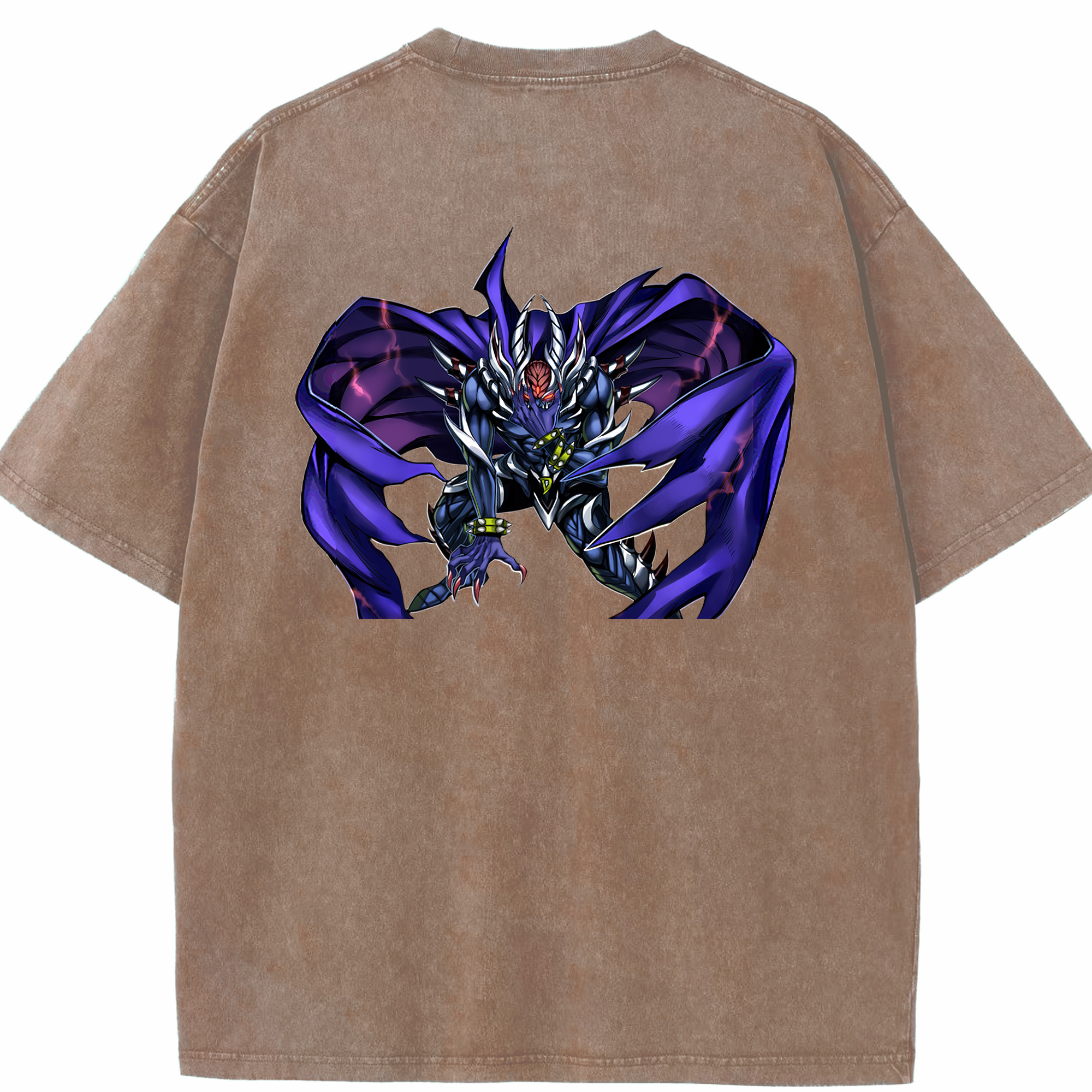 （画像用） 遊☆戯☆王 Yu-Gi-Oh! 綿100% ヴィンテージ風 半袖Tシャツ（背面プリント）