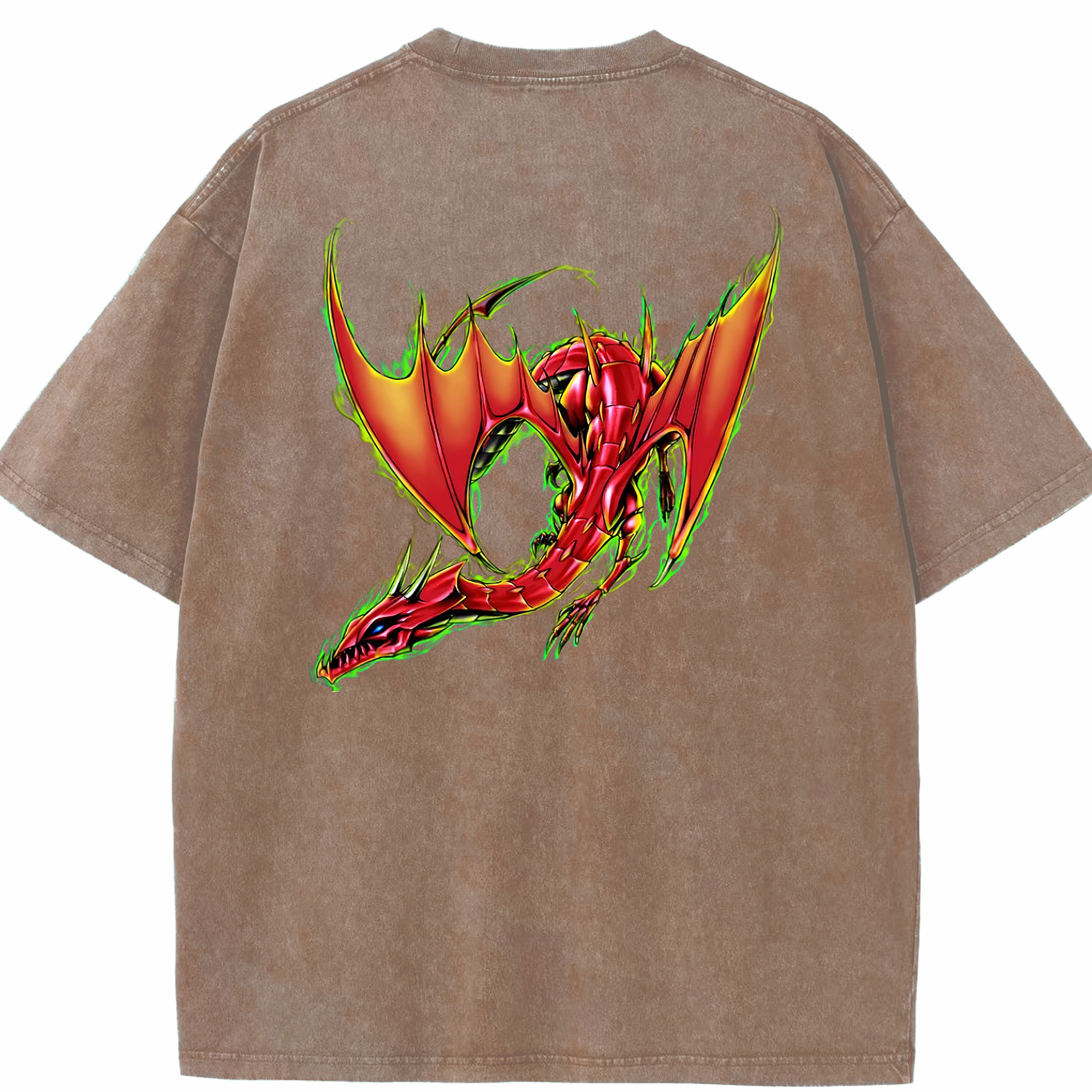 （画像用） 遊☆戯☆王 Yu-Gi-Oh! 綿100% ヴィンテージ風 半袖Tシャツ（背面プリント）