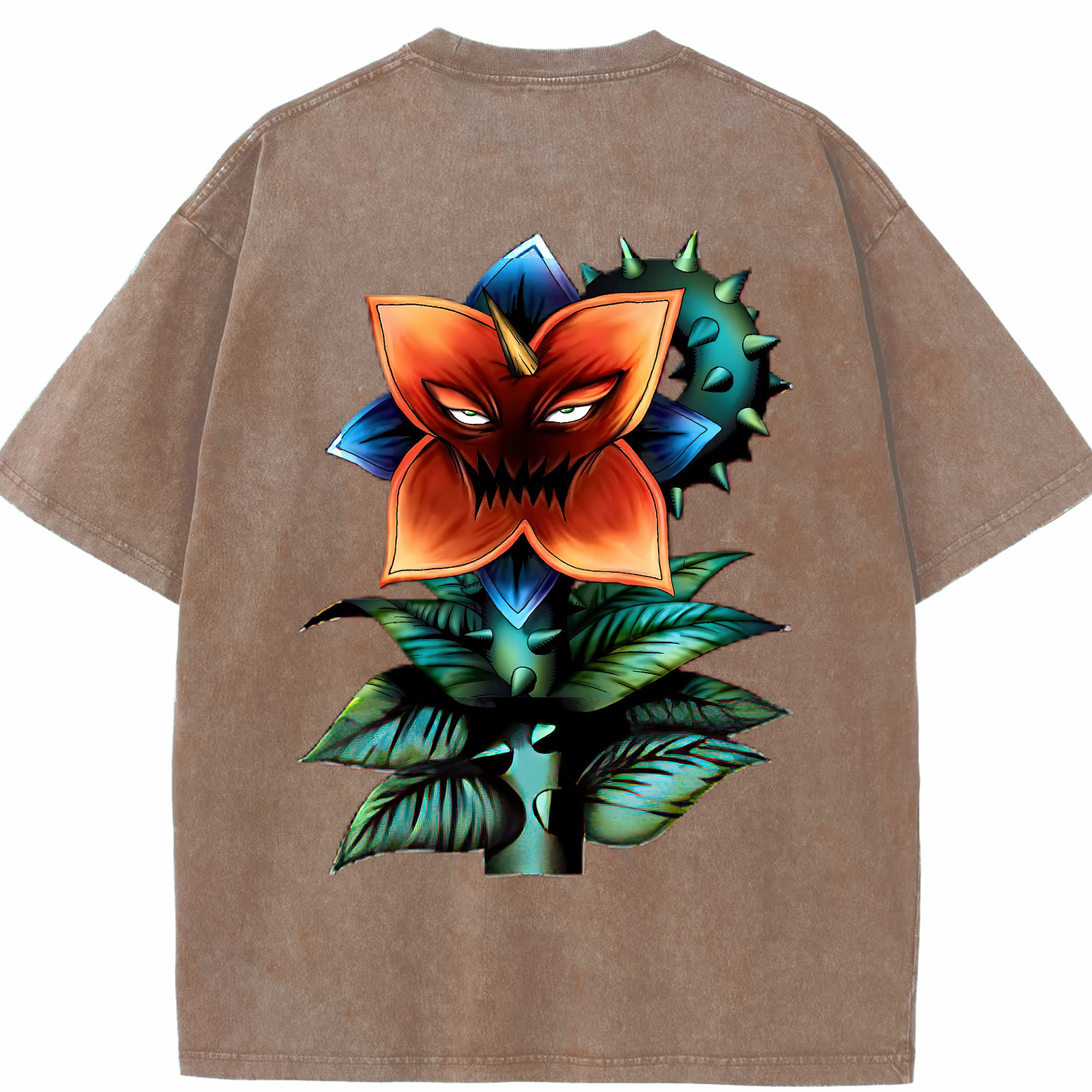 （画像用） 遊☆戯☆王 Yu-Gi-Oh! 綿100% ヴィンテージ風 半袖Tシャツ（背面プリント）