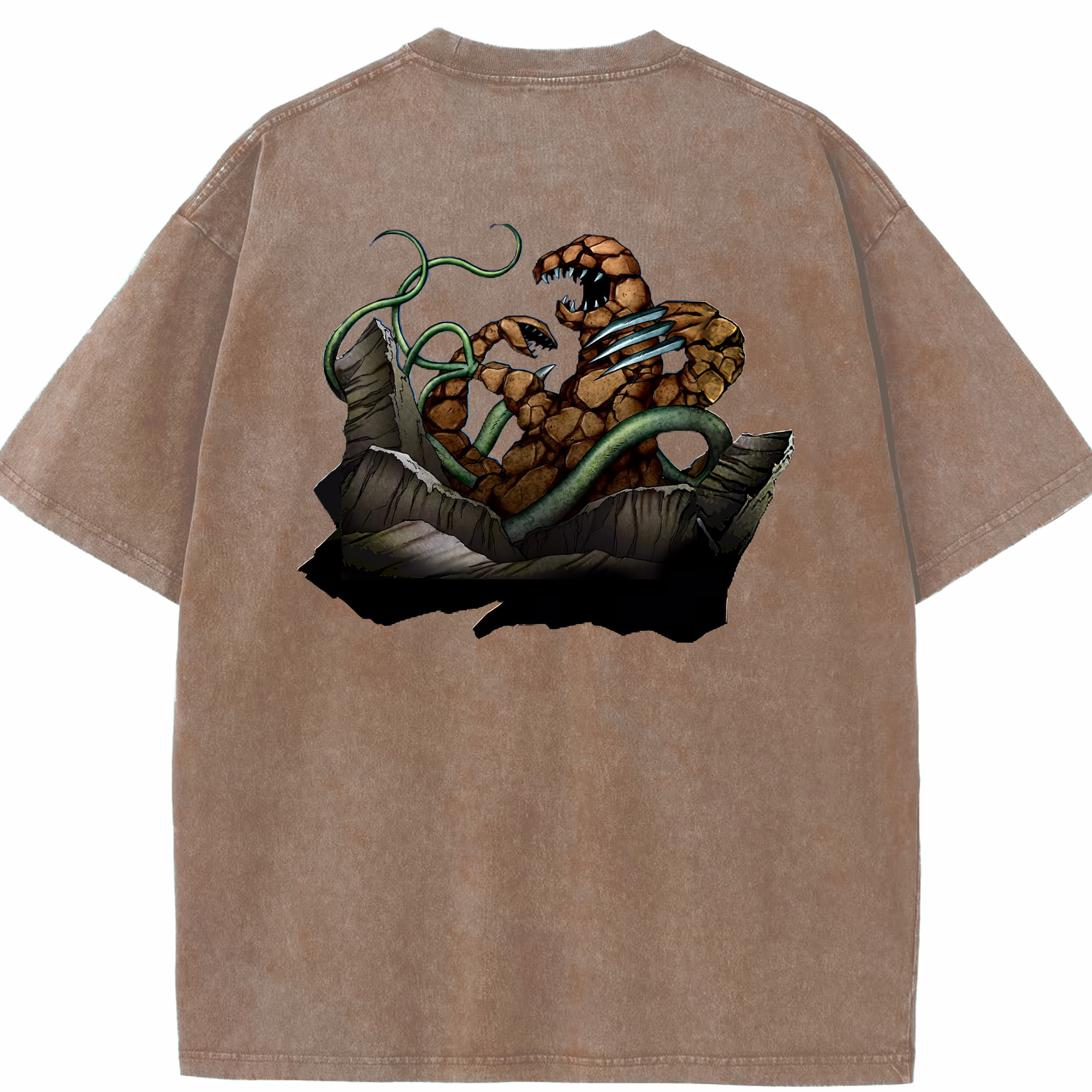 （画像用） 遊☆戯☆王 Yu-Gi-Oh! 綿100% ヴィンテージ風 半袖Tシャツ（背面プリント）
