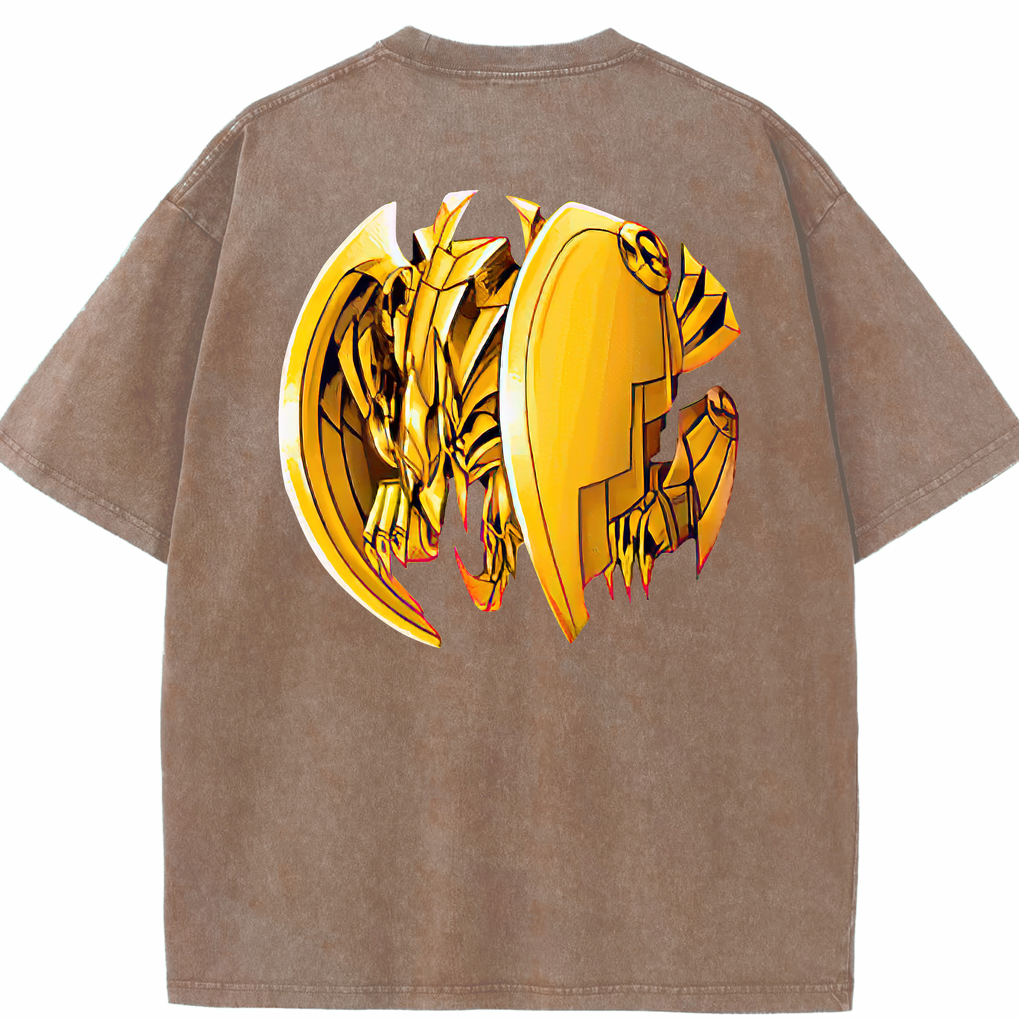 （画像用） 遊☆戯☆王 Yu-Gi-Oh! 綿100% ヴィンテージ風 半袖Tシャツ（背面プリント）