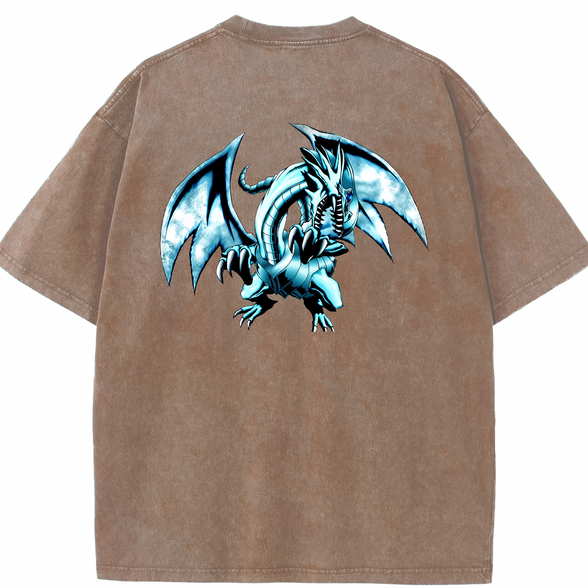 （画像用） 遊☆戯☆王 Yu-Gi-Oh! 綿100% ヴィンテージ風 半袖Tシャツ（背面プリント）