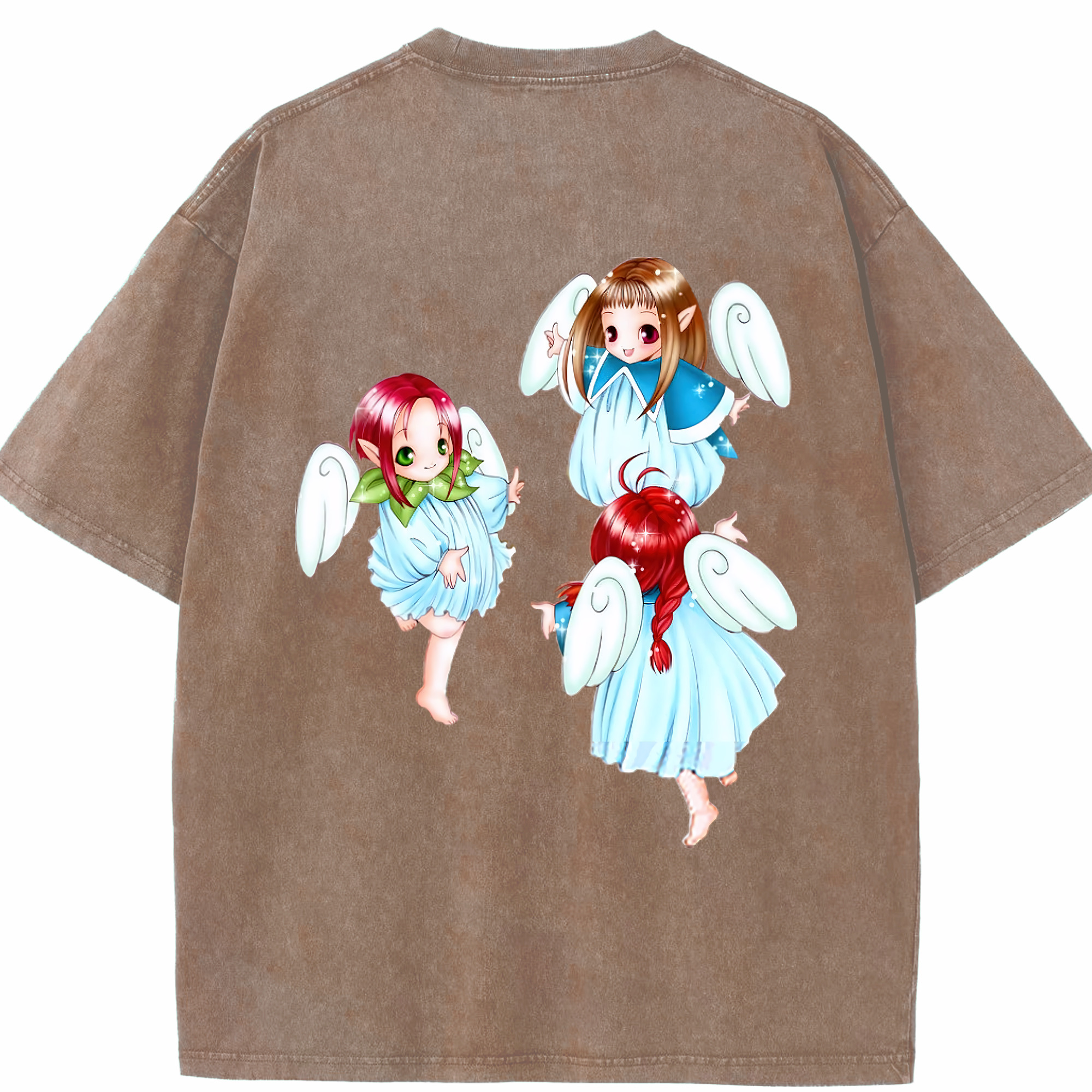 （画像用） 遊☆戯☆王 Yu-Gi-Oh! 綿100% ヴィンテージ風 半袖Tシャツ（背面プリント）