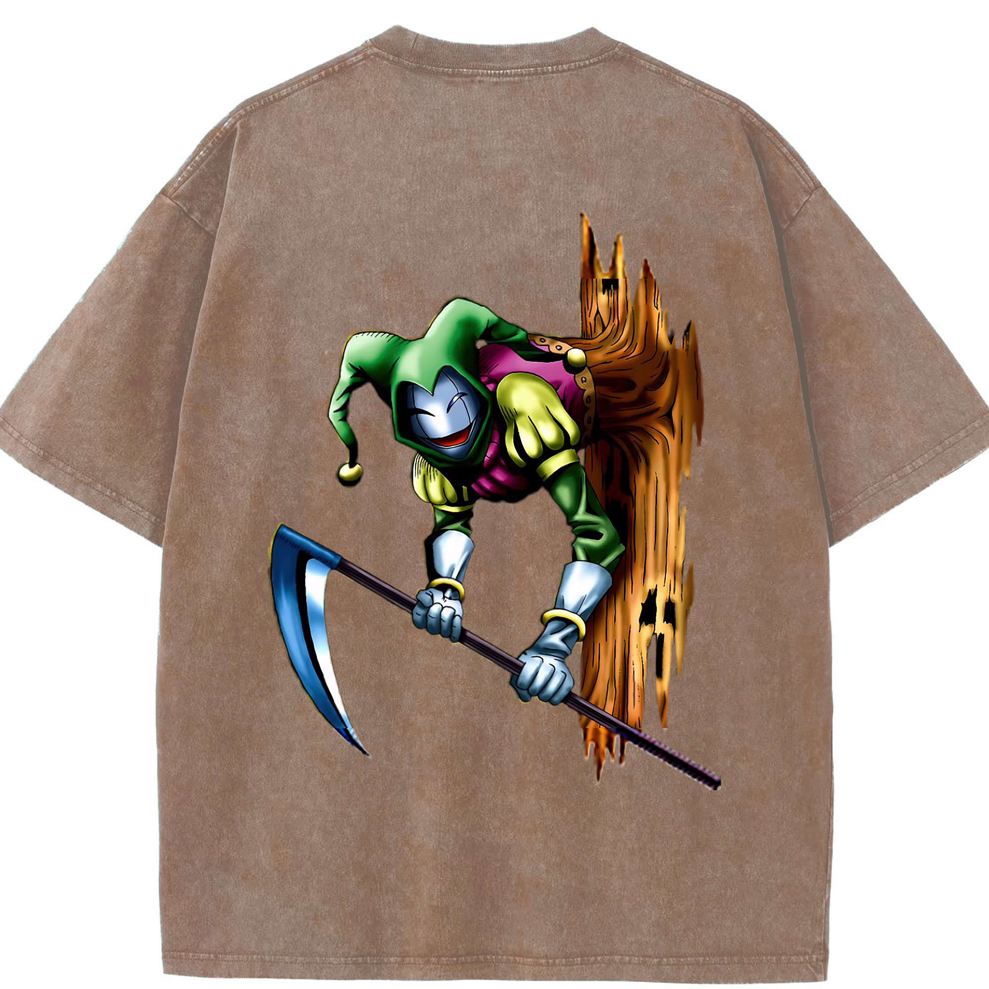 （画像用） 遊☆戯☆王 Yu-Gi-Oh! 綿100% ヴィンテージ風 半袖Tシャツ（背面プリント）