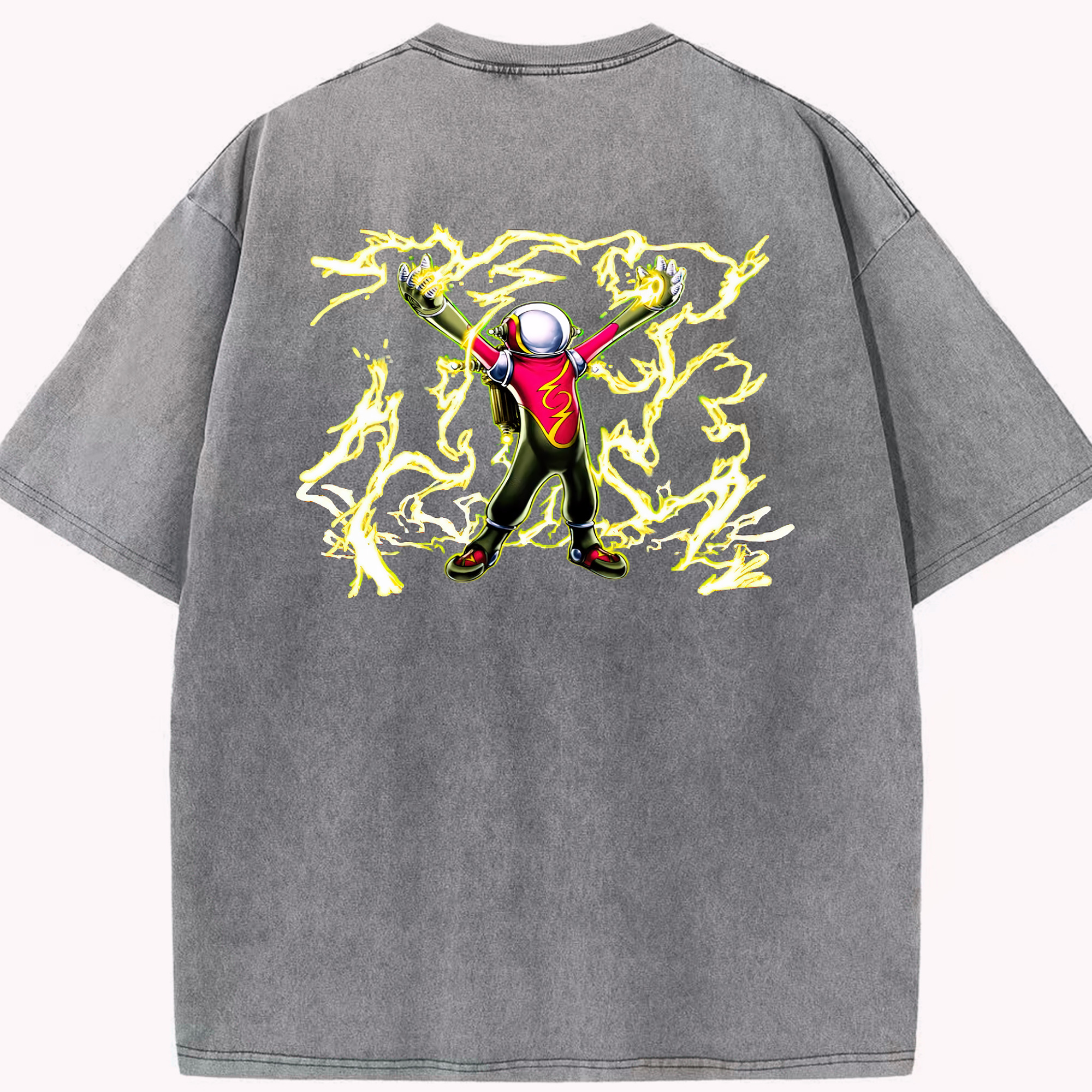 （画像用） 遊☆戯☆王 Yu-Gi-Oh! 綿100% ヴィンテージ風 半袖Tシャツ（背面プリント）