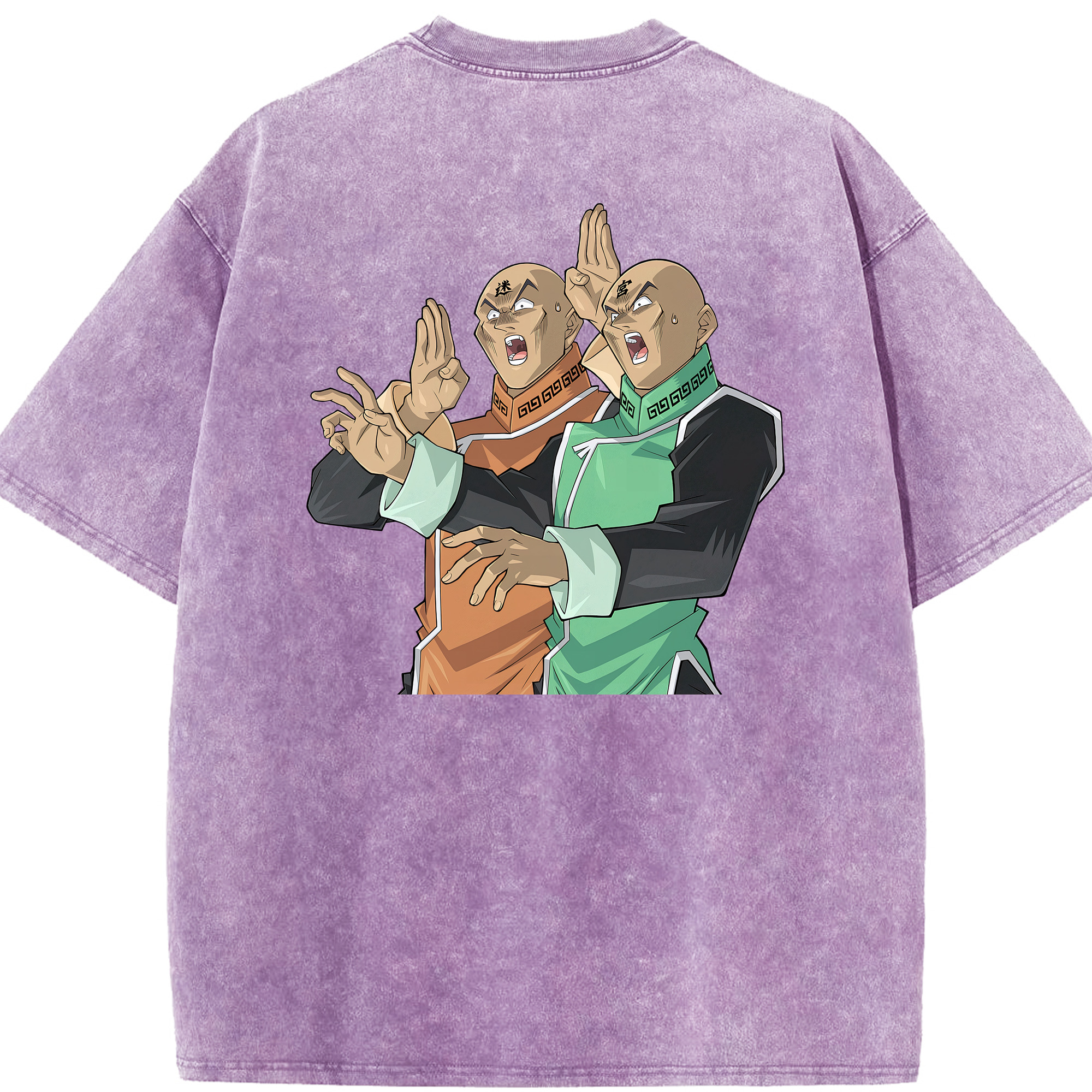 （画像用） 遊☆戯☆王 Yu-Gi-Oh! 綿100% ヴィンテージ風 半袖Tシャツ（背面プリント）