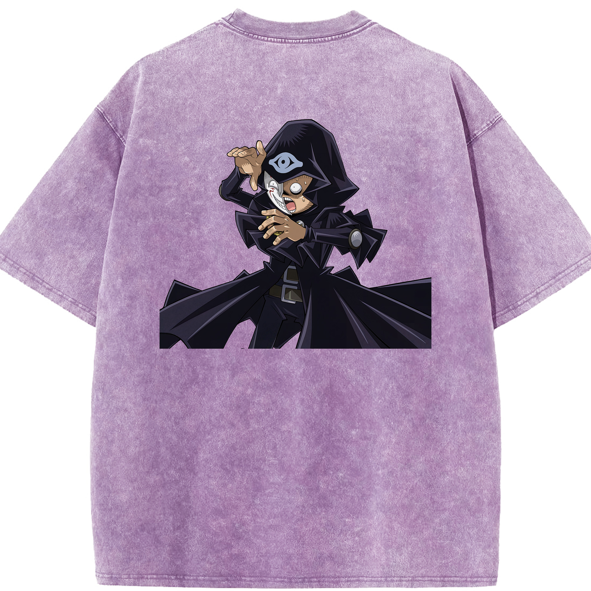 （画像用） 遊☆戯☆王 Yu-Gi-Oh! 綿100% ヴィンテージ風 半袖Tシャツ（背面プリント）