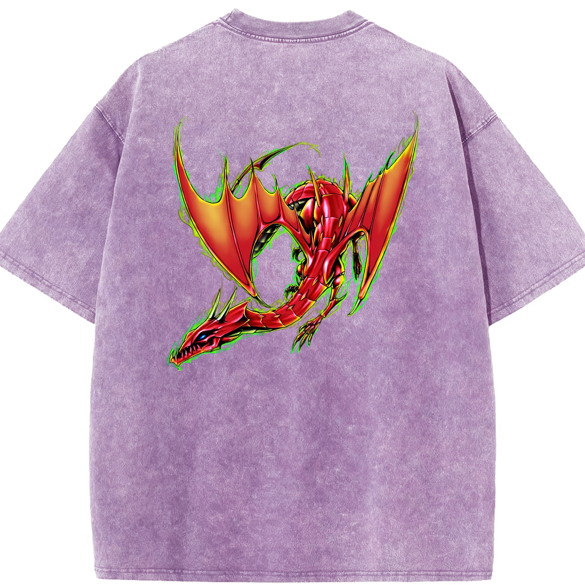 （画像用） 遊☆戯☆王 Yu-Gi-Oh! 綿100% ヴィンテージ風 半袖Tシャツ（背面プリント）