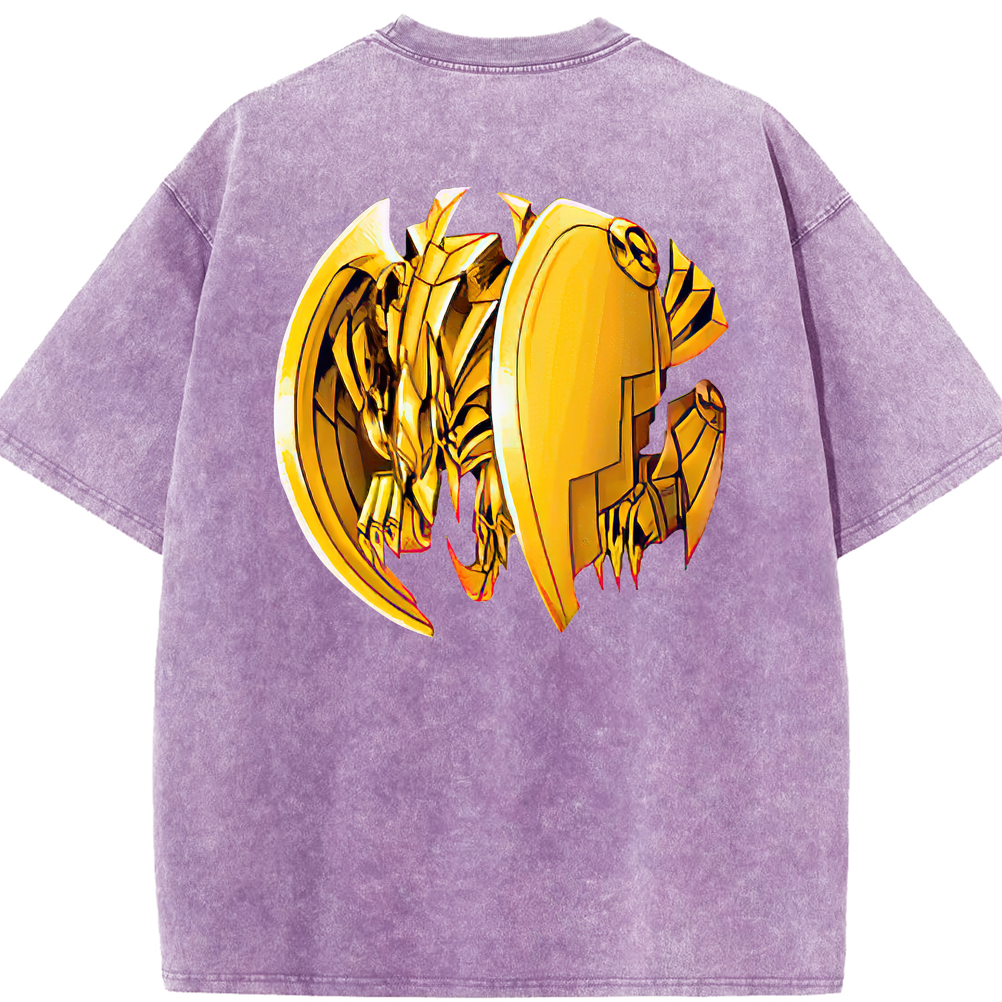 （画像用） 遊☆戯☆王 Yu-Gi-Oh! 綿100% ヴィンテージ風 半袖Tシャツ（背面プリント）