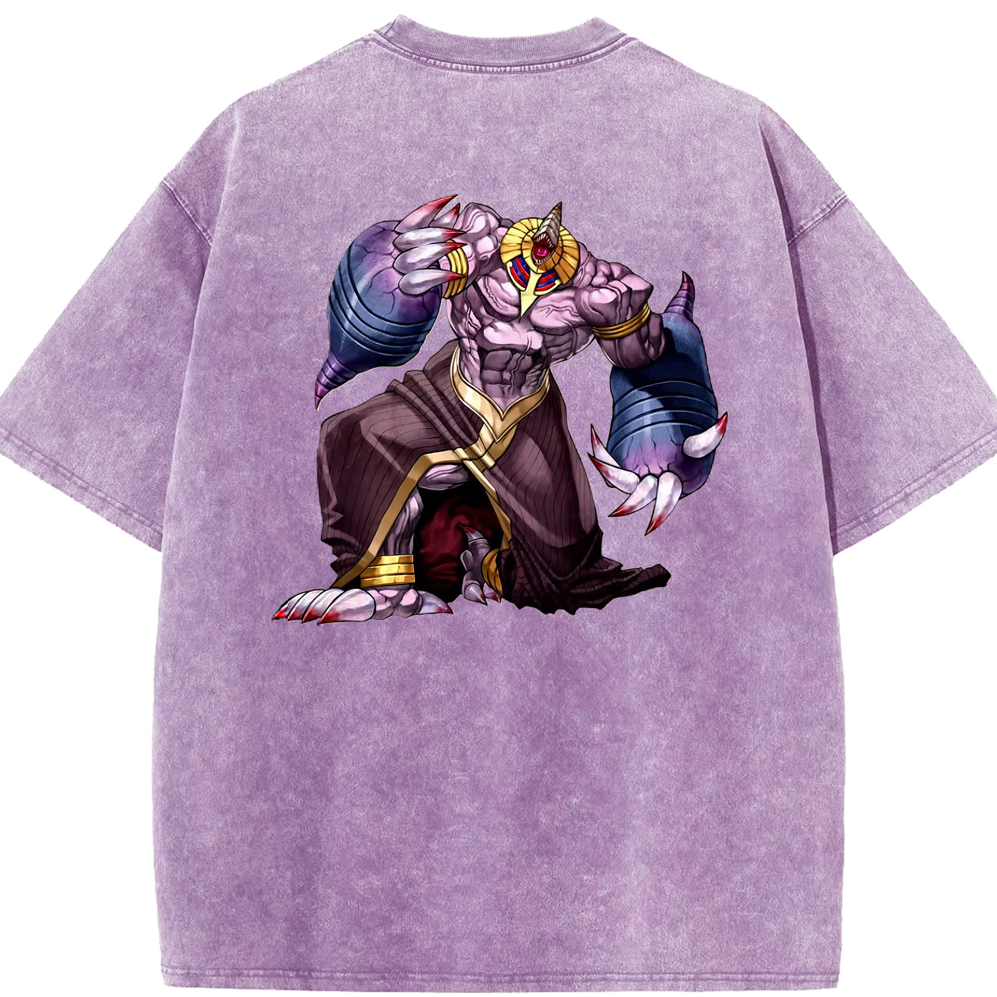（画像用） 遊☆戯☆王 Yu-Gi-Oh! 綿100% ヴィンテージ風 半袖Tシャツ（背面プリント）