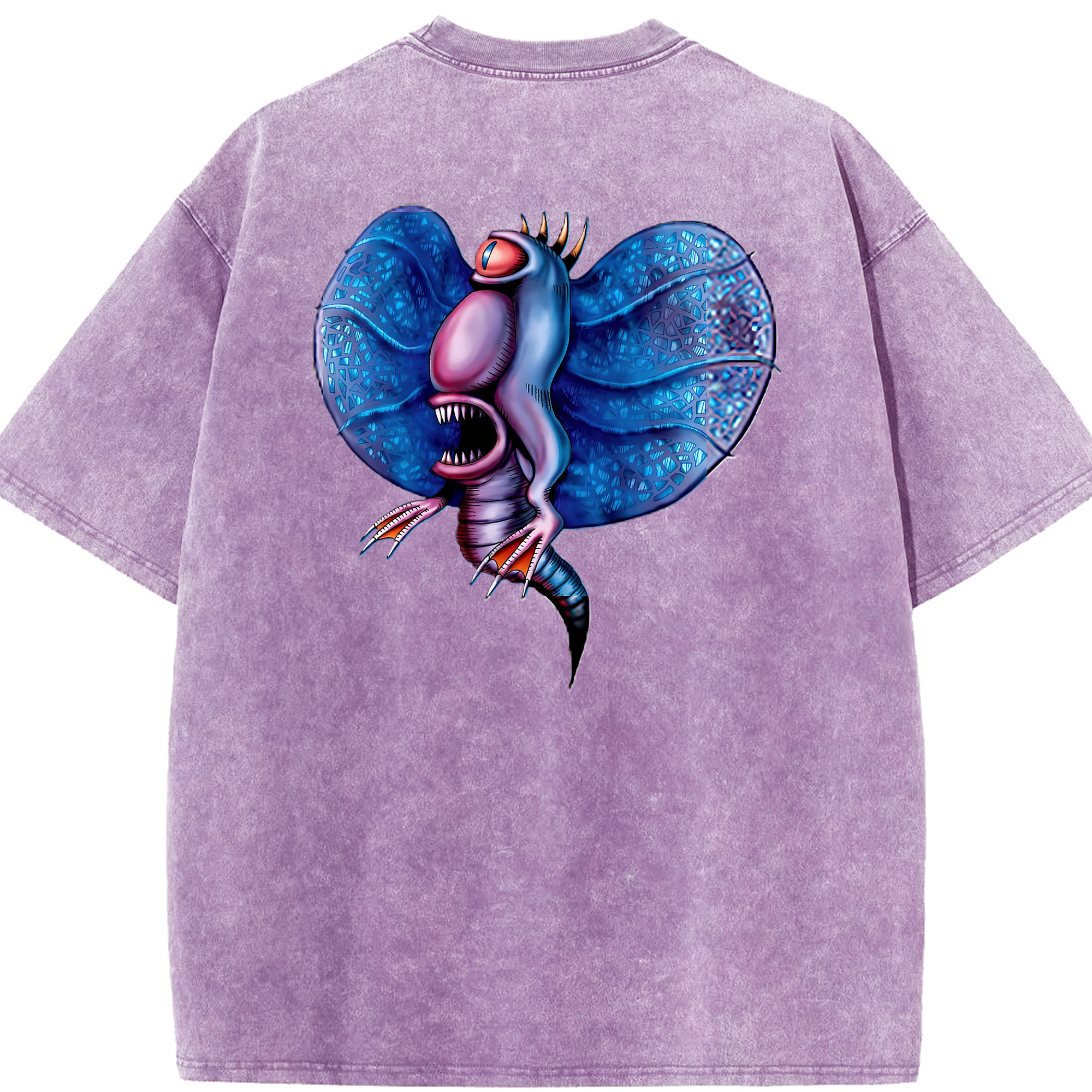 （画像用） 遊☆戯☆王 Yu-Gi-Oh! 綿100% ヴィンテージ風 半袖Tシャツ（背面プリント）