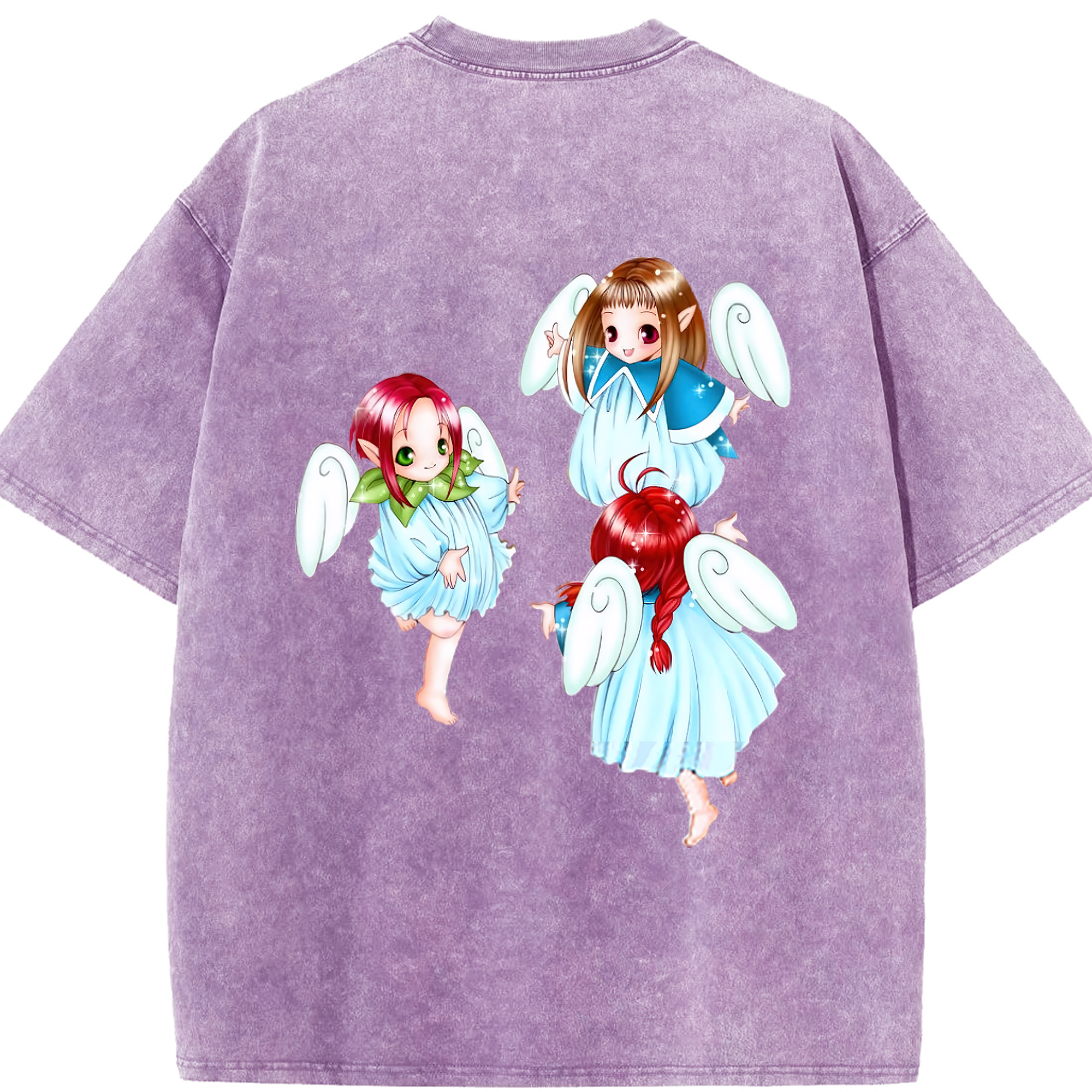 （画像用） 遊☆戯☆王 Yu-Gi-Oh! 綿100% ヴィンテージ風 半袖Tシャツ（背面プリント）
