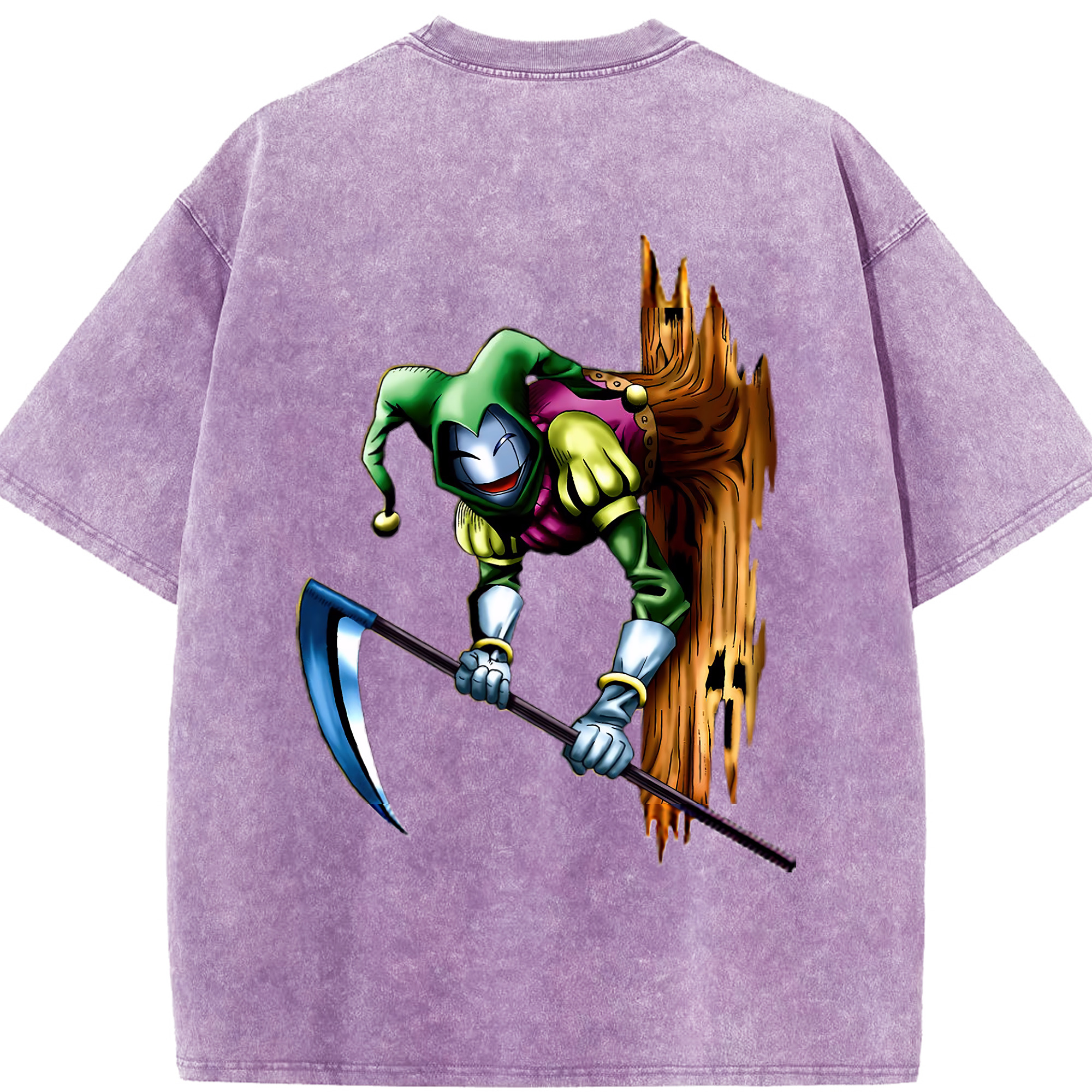 （画像用） 遊☆戯☆王 Yu-Gi-Oh! 綿100% ヴィンテージ風 半袖Tシャツ（背面プリント）