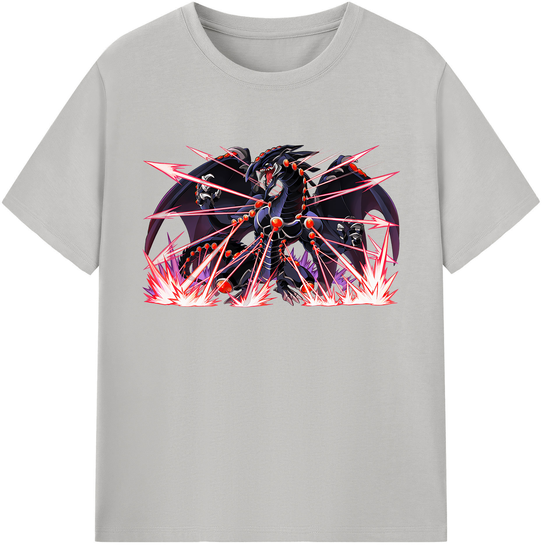 （画像用） 遊☆戯☆王 Yu-Gi-Oh! 綿100％ メンズ半袖Tシャツ｜肌触りやわらか＆通気性
