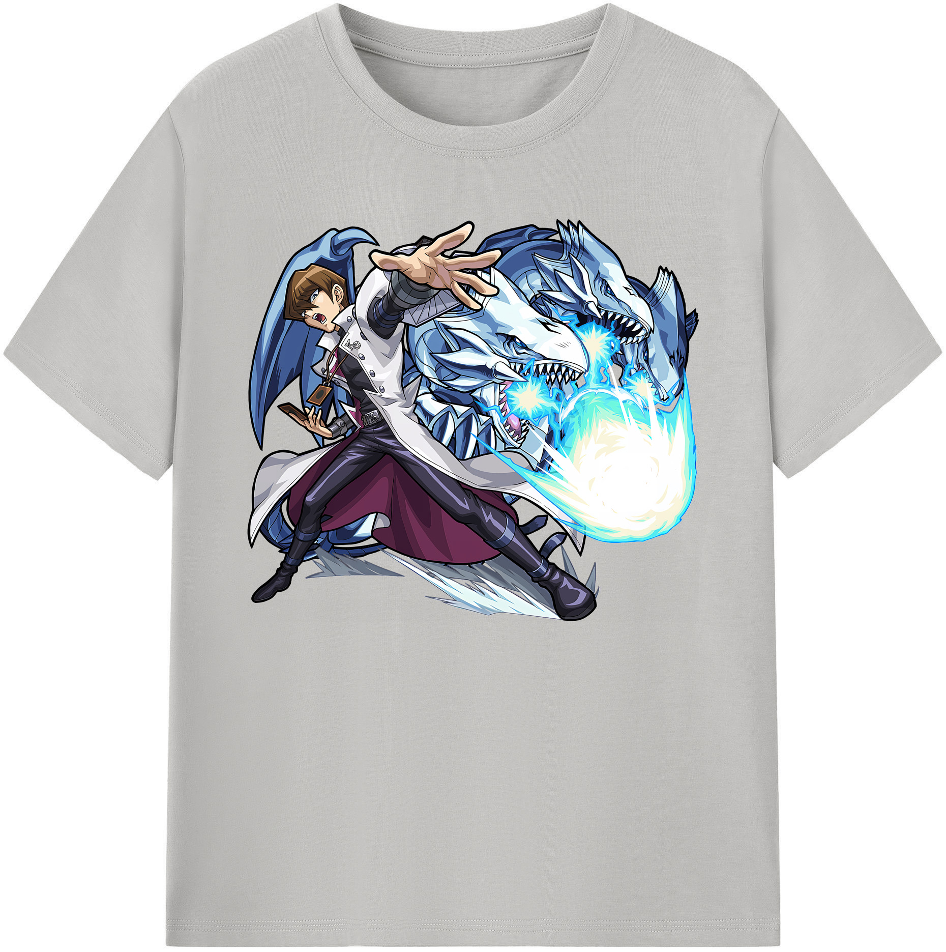 （画像用） 遊☆戯☆王 Yu-Gi-Oh! 綿100％ メンズ半袖Tシャツ｜肌触りやわらか＆通気性