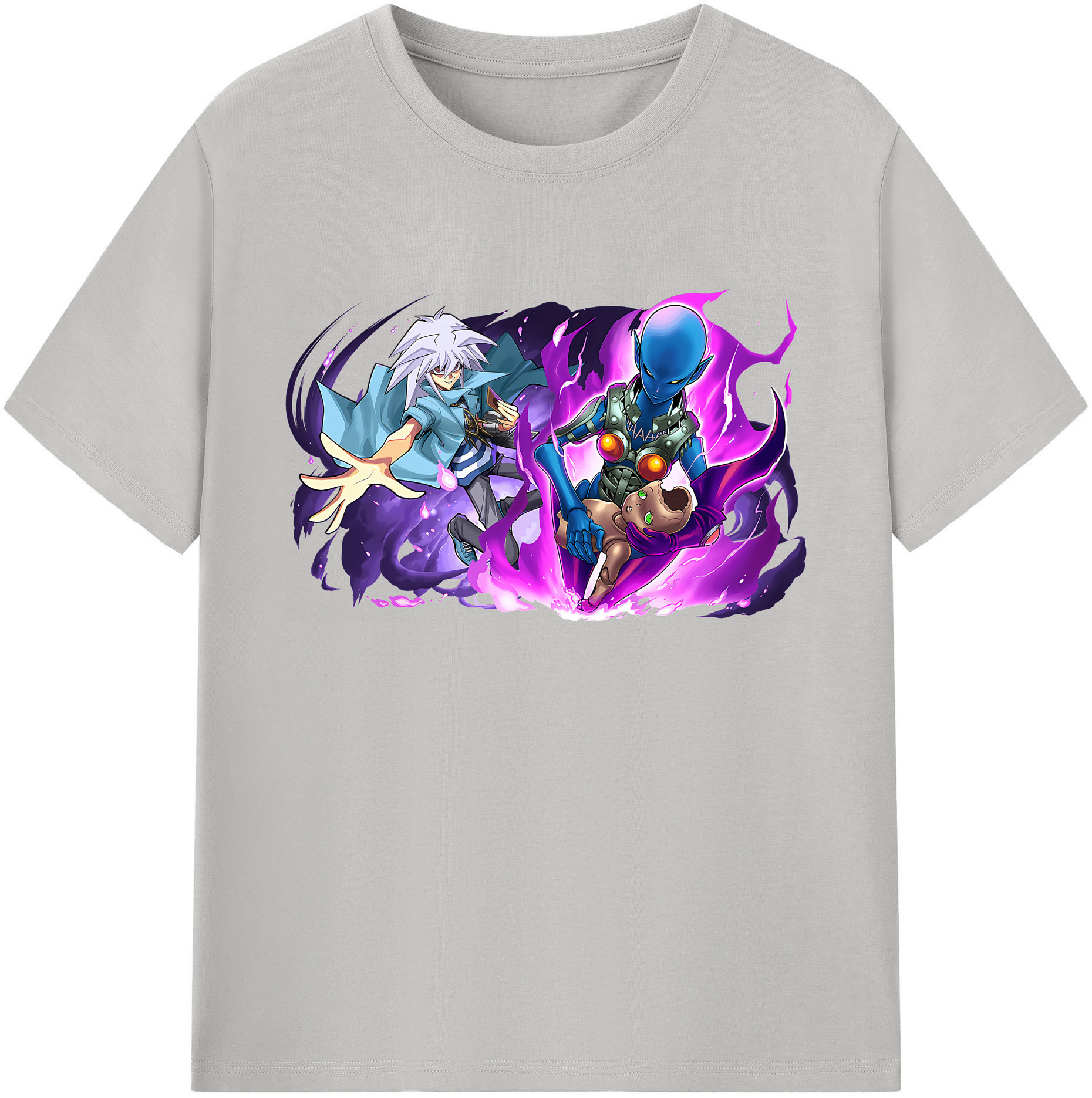 （画像用） 遊☆戯☆王 Yu-Gi-Oh! 綿100％ メンズ半袖Tシャツ｜肌触りやわらか＆通気性