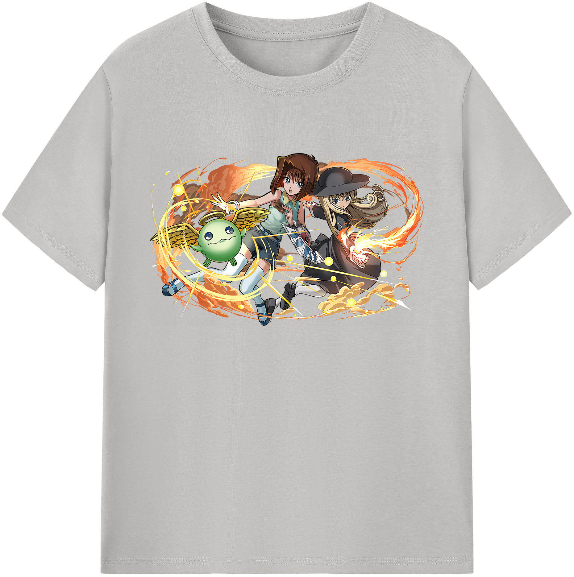 （画像用） 遊☆戯☆王 Yu-Gi-Oh! 綿100％ メンズ半袖Tシャツ｜肌触りやわらか＆通気性