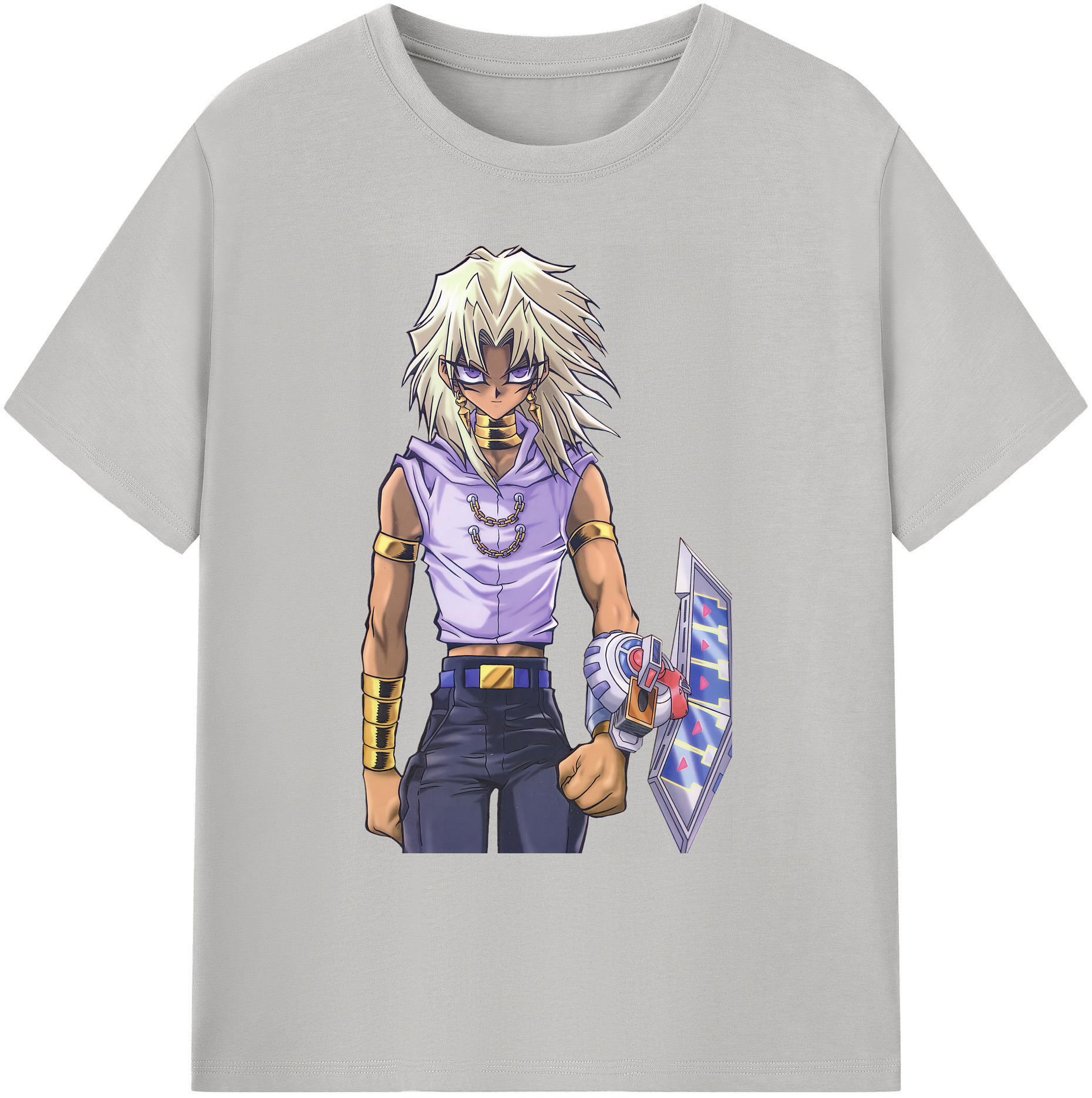 （画像用） 遊☆戯☆王 Yu-Gi-Oh! 綿100％ メンズ半袖Tシャツ｜肌触りやわらか＆通気性