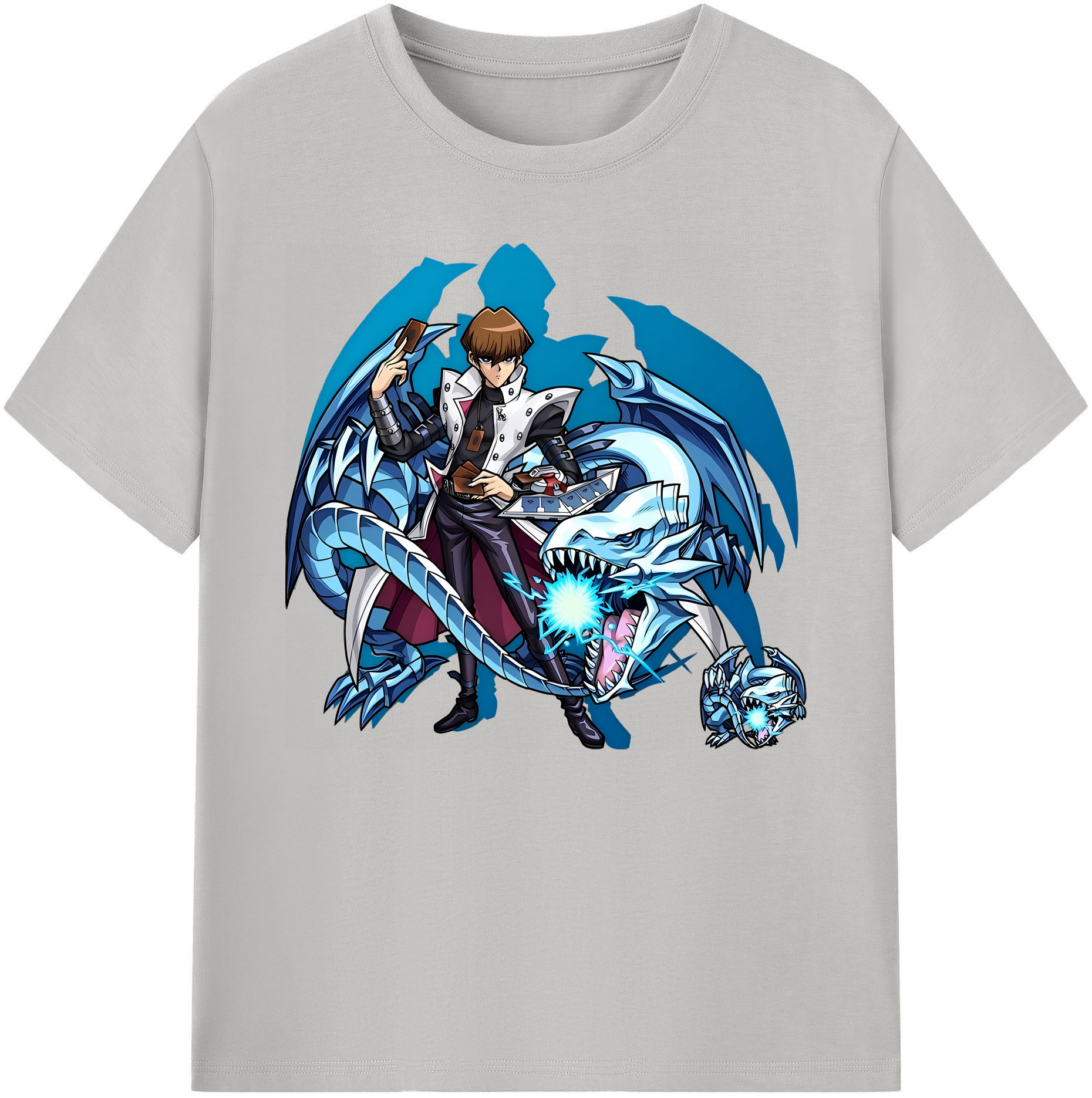 （画像用） 遊☆戯☆王 Yu-Gi-Oh! 綿100％ メンズ半袖Tシャツ｜肌触りやわらか＆通気性