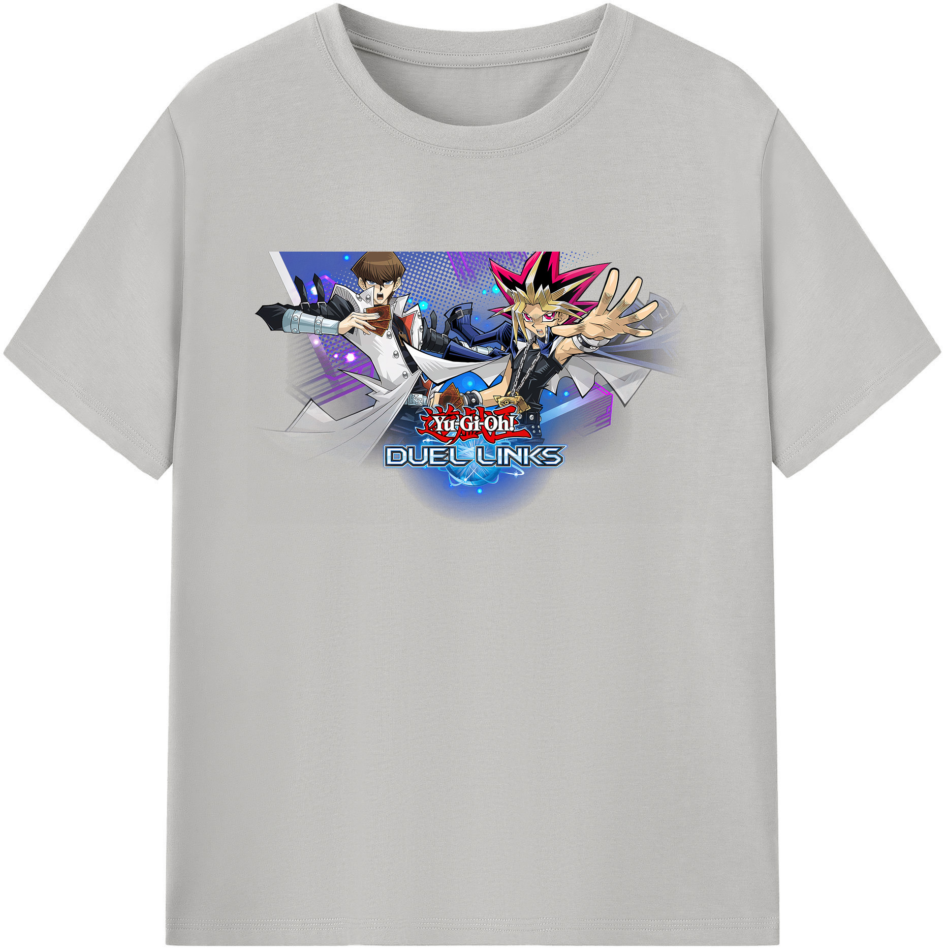 （画像用） 遊☆戯☆王 Yu-Gi-Oh! 綿100％ メンズ半袖Tシャツ｜肌触りやわらか＆通気性