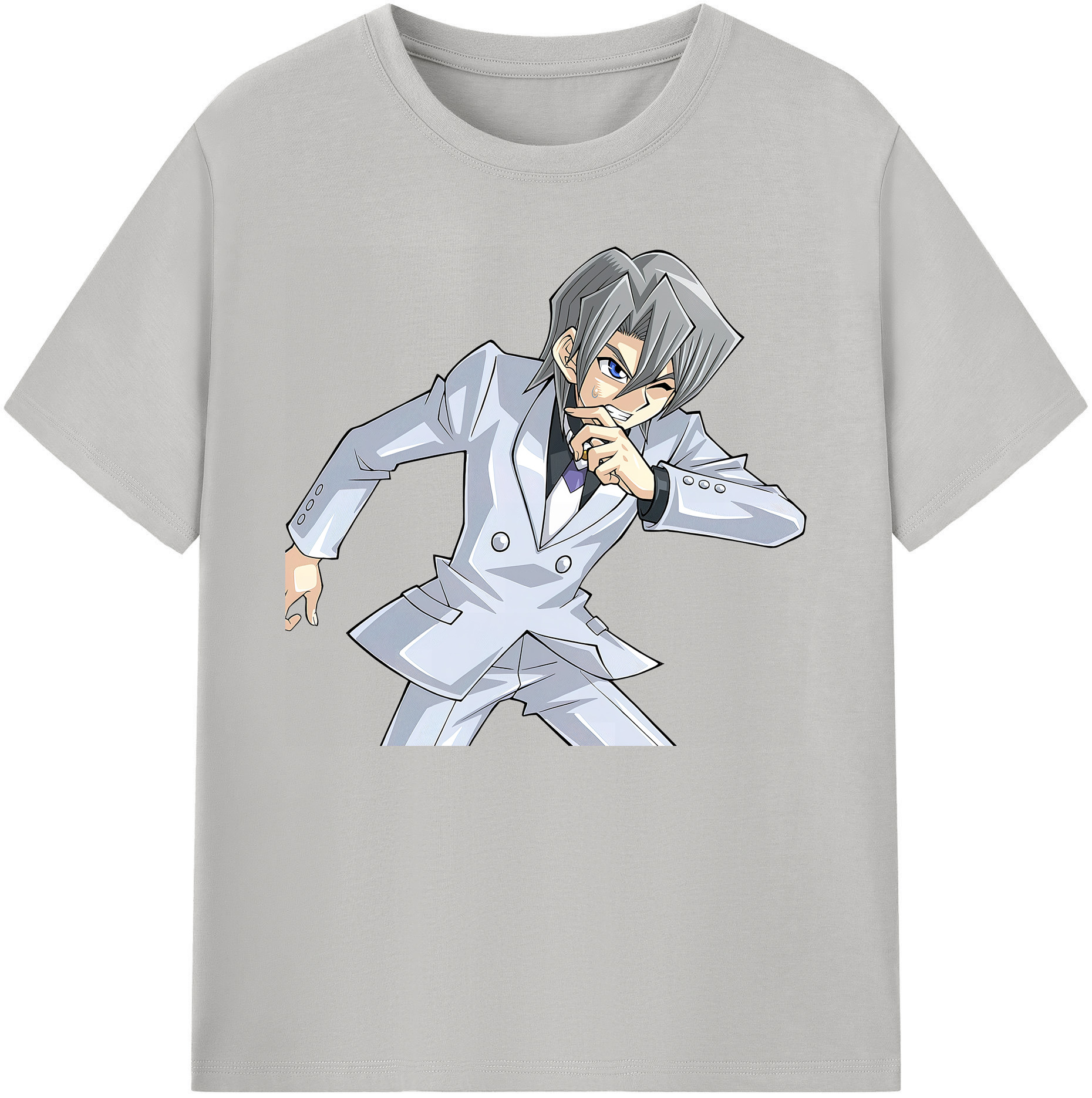 （画像用） 遊☆戯☆王 Yu-Gi-Oh! 綿100％ メンズ半袖Tシャツ｜肌触りやわらか＆通気性