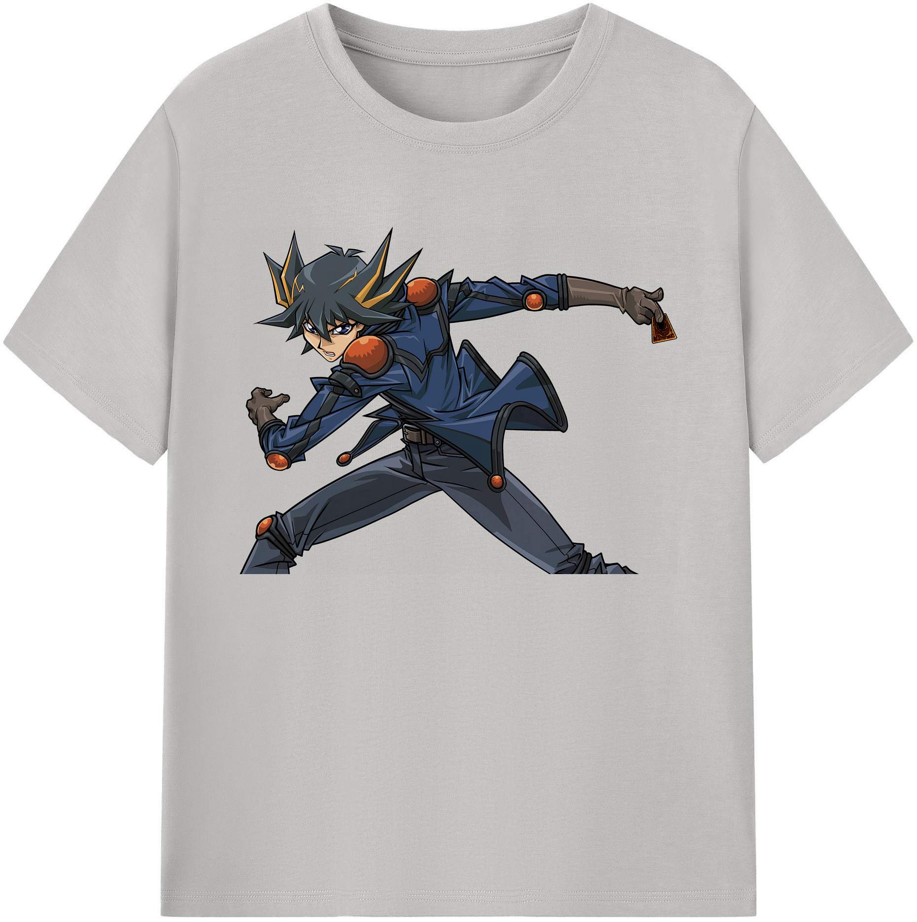 （画像用） 遊☆戯☆王 Yu-Gi-Oh! 綿100％ メンズ半袖Tシャツ｜肌触りやわらか＆通気性