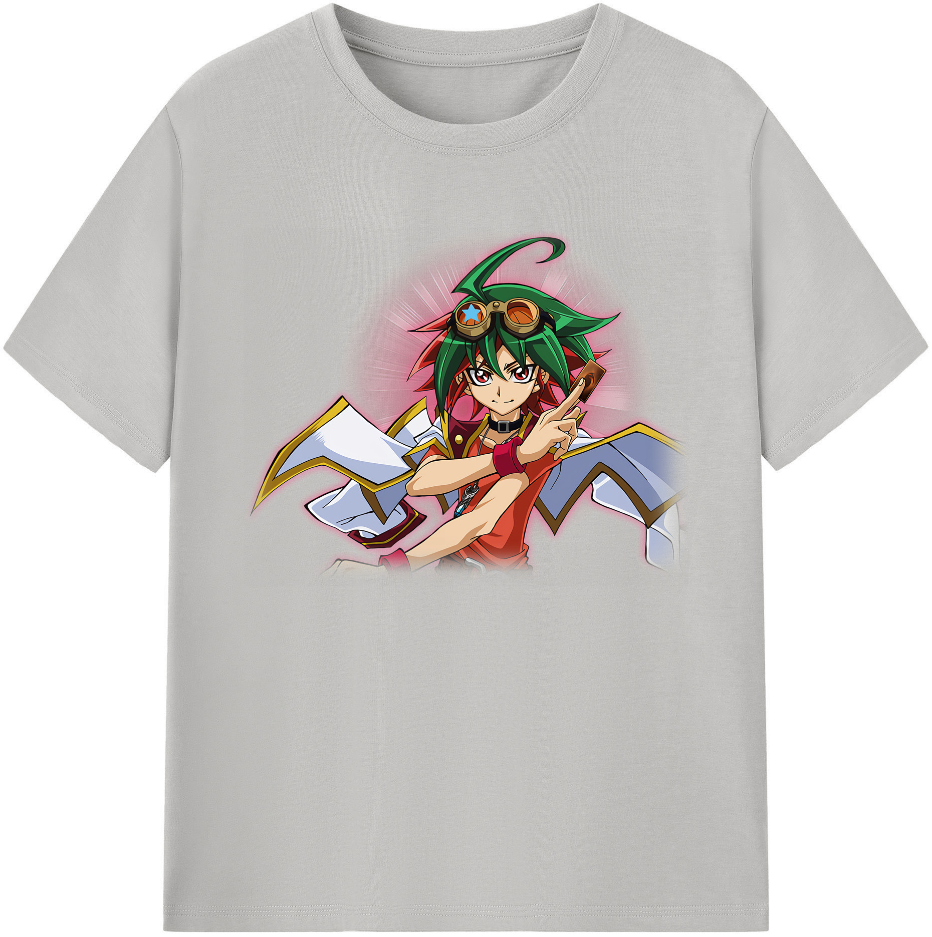 （画像用） 遊☆戯☆王 Yu-Gi-Oh! 綿100％ メンズ半袖Tシャツ｜肌触りやわらか＆通気性