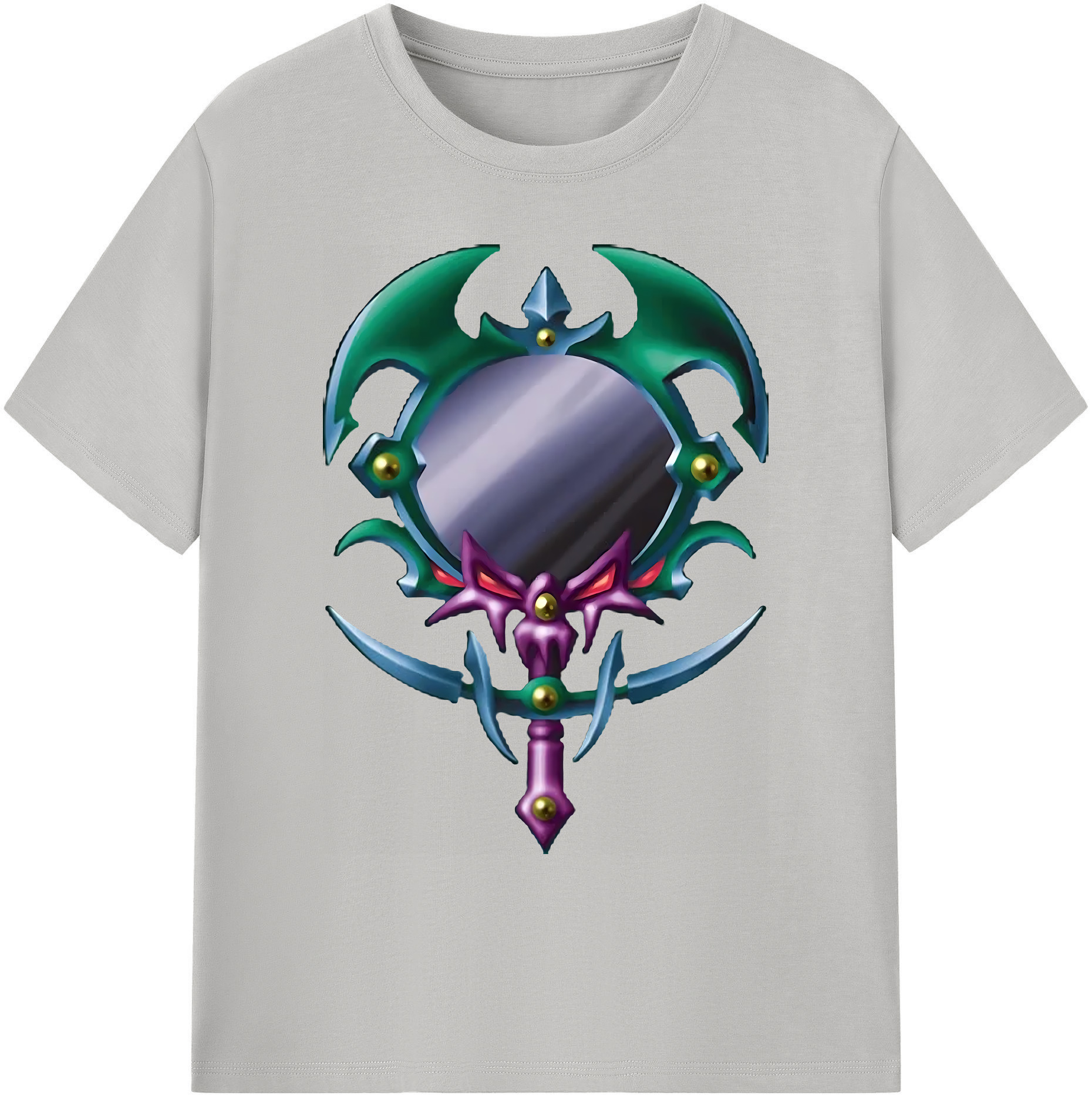 （画像用） 遊☆戯☆王 Yu-Gi-Oh! 綿100％ メンズ半袖Tシャツ｜肌触りやわらか＆通気性