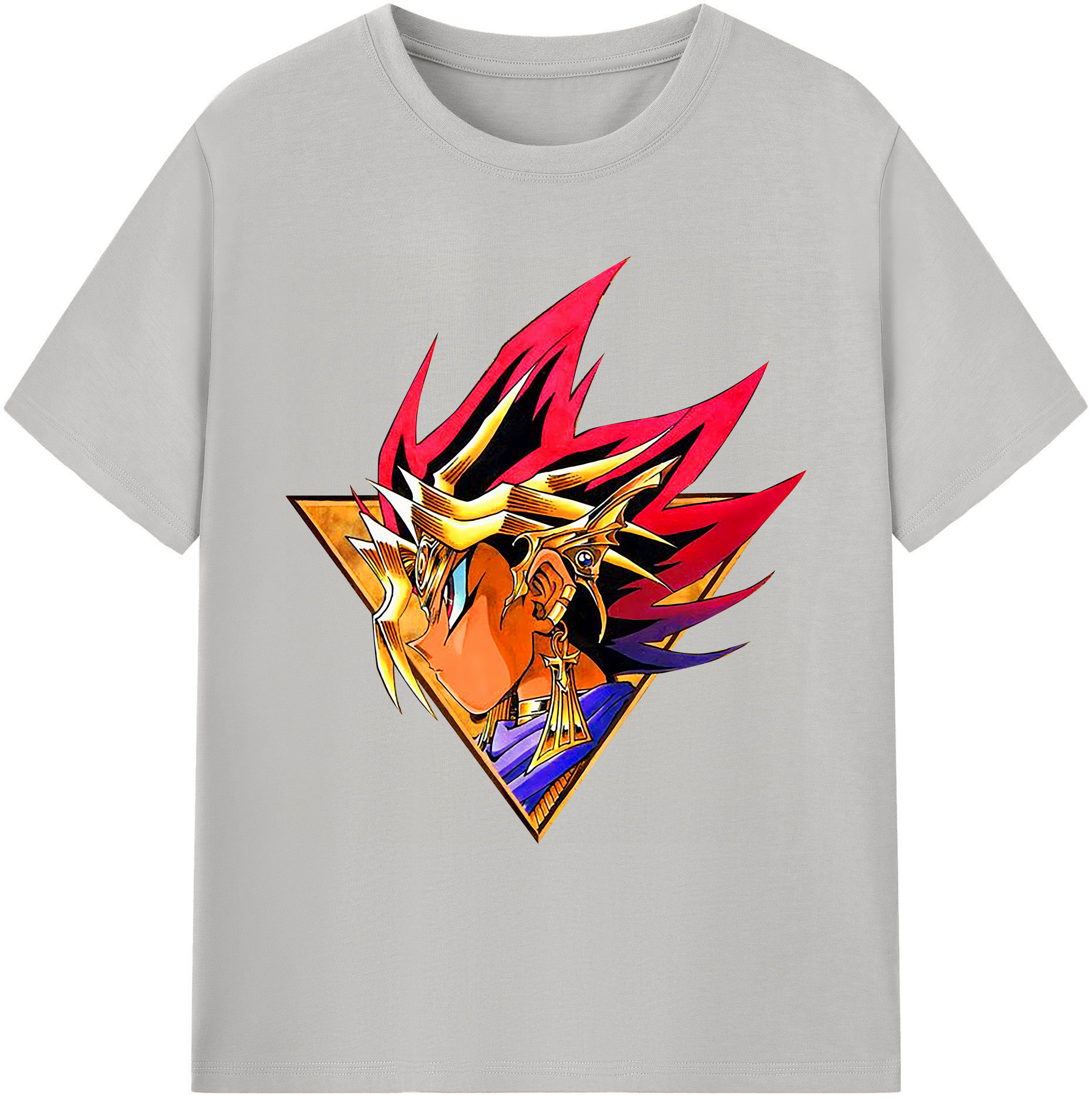 （画像用） 遊☆戯☆王 Yu-Gi-Oh! 綿100％ メンズ半袖Tシャツ｜肌触りやわらか＆通気性
