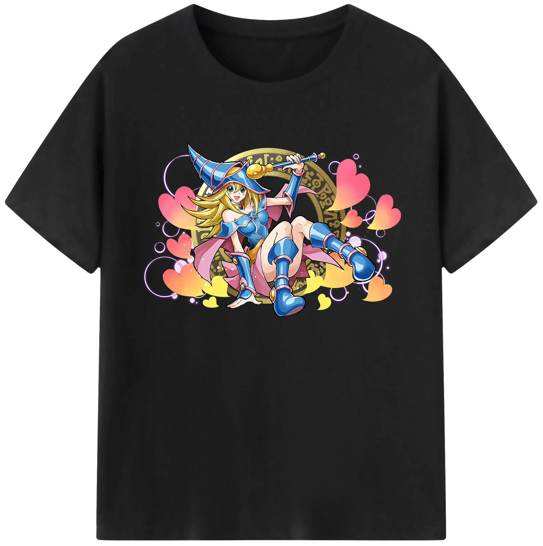 （画像用） 遊☆戯☆王 Yu-Gi-Oh! 綿100％ メンズ半袖Tシャツ｜肌触りやわらか＆通気性
