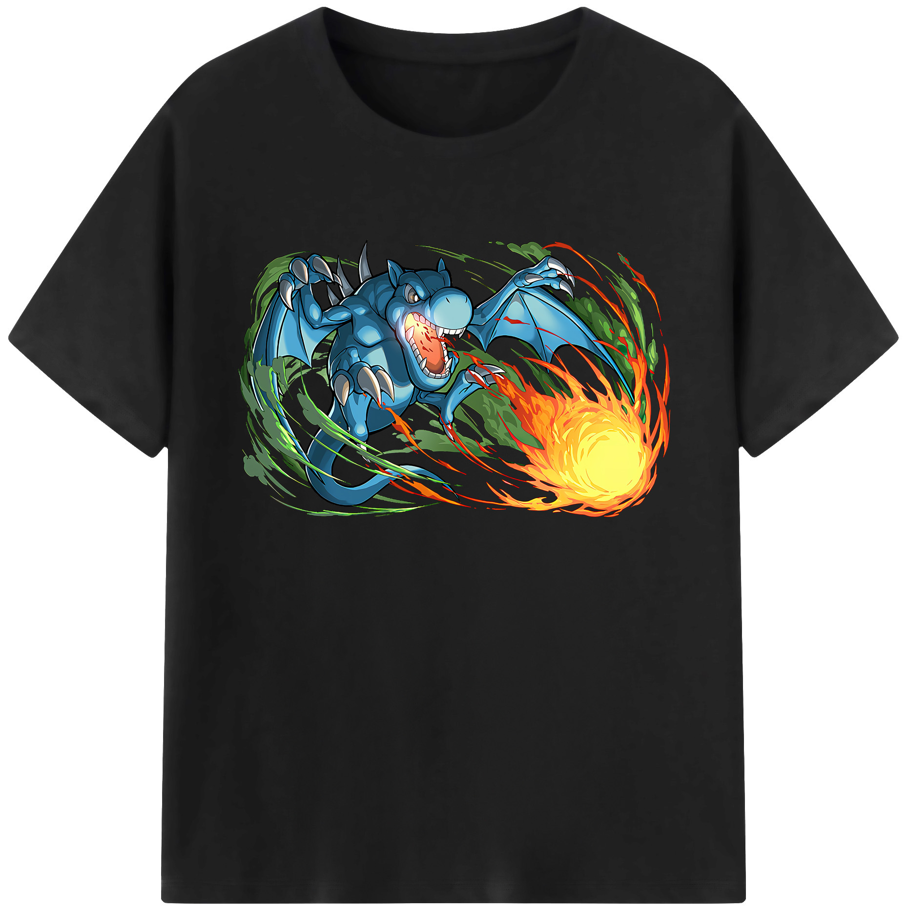 （画像用） 遊☆戯☆王 Yu-Gi-Oh! 綿100％ メンズ半袖Tシャツ｜肌触りやわらか＆通気性