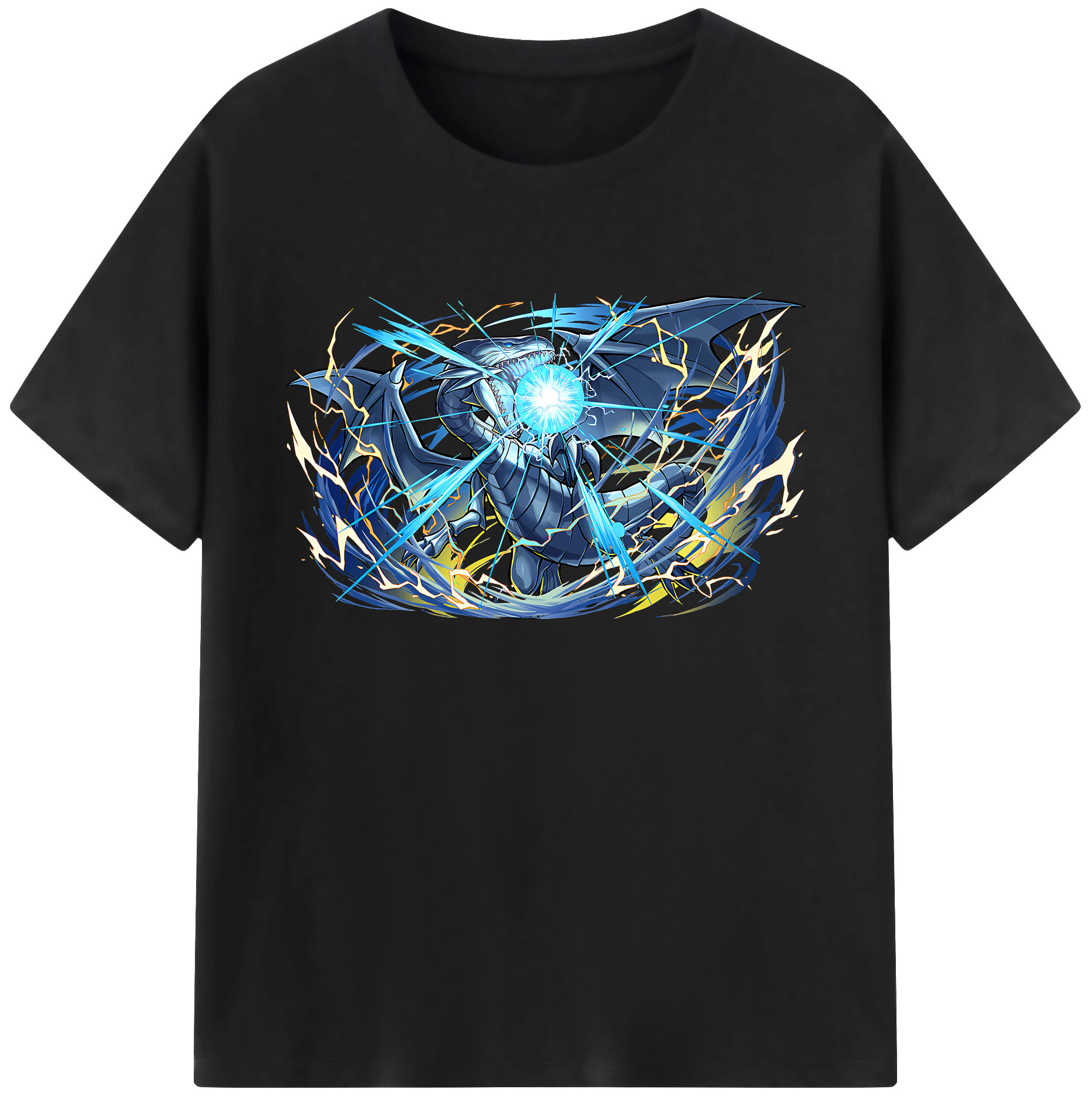 （画像用） 遊☆戯☆王 Yu-Gi-Oh! 綿100％ メンズ半袖Tシャツ｜肌触りやわらか＆通気性