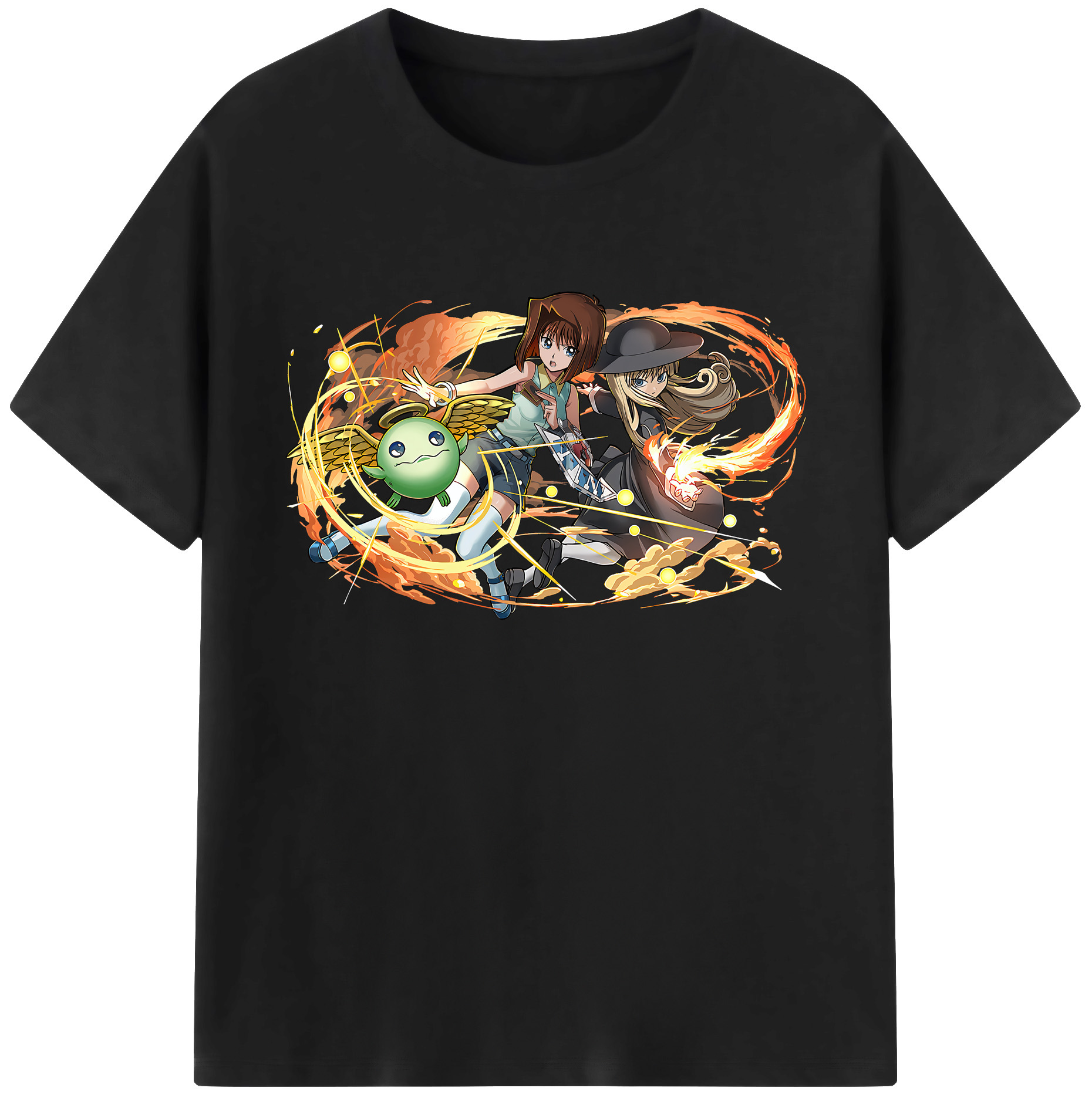 （画像用） 遊☆戯☆王 Yu-Gi-Oh! 綿100％ メンズ半袖Tシャツ｜肌触りやわらか＆通気性