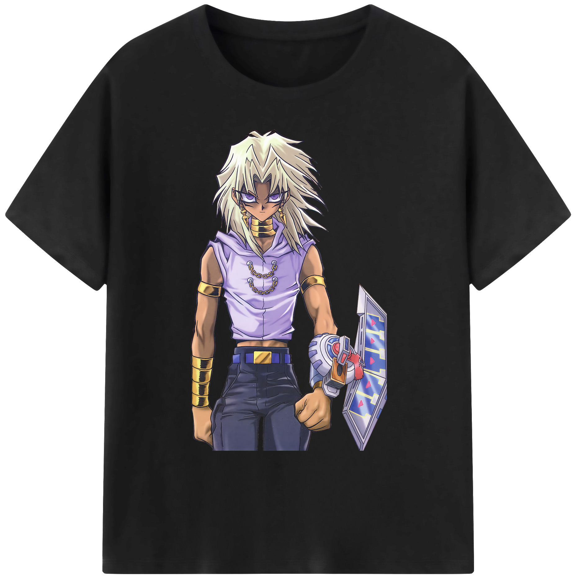 （画像用） 遊☆戯☆王 Yu-Gi-Oh! 綿100％ メンズ半袖Tシャツ｜肌触りやわらか＆通気性