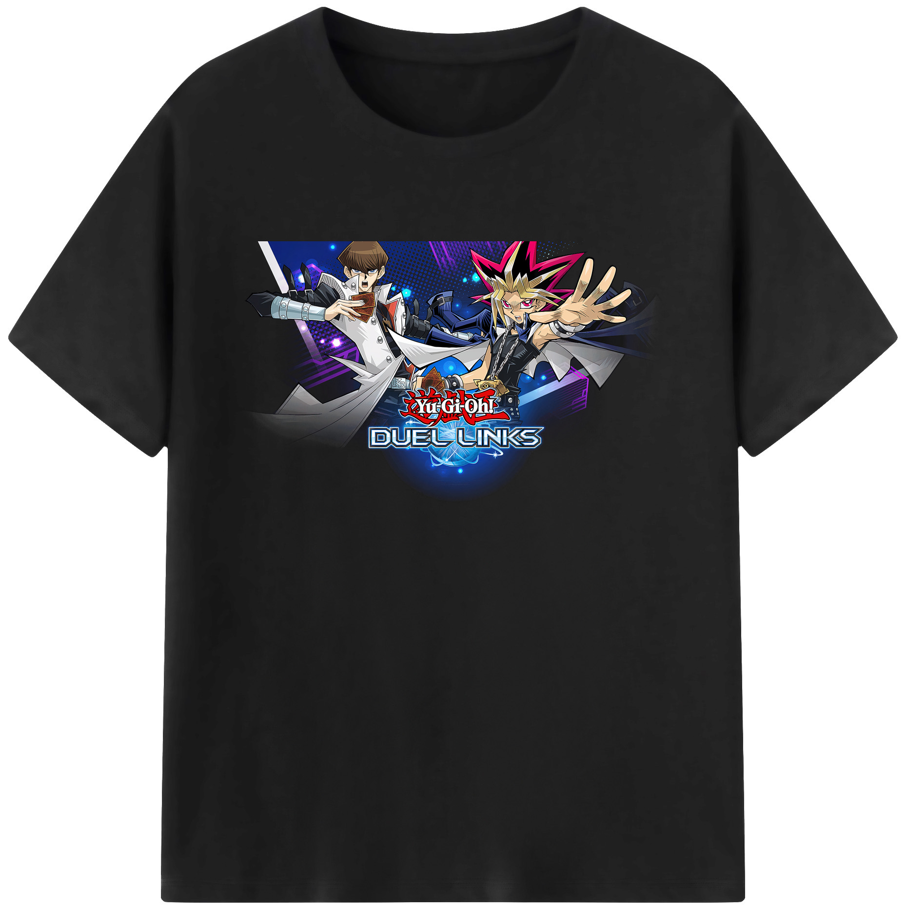（画像用） 遊☆戯☆王 Yu-Gi-Oh! 綿100％ メンズ半袖Tシャツ｜肌触りやわらか＆通気性