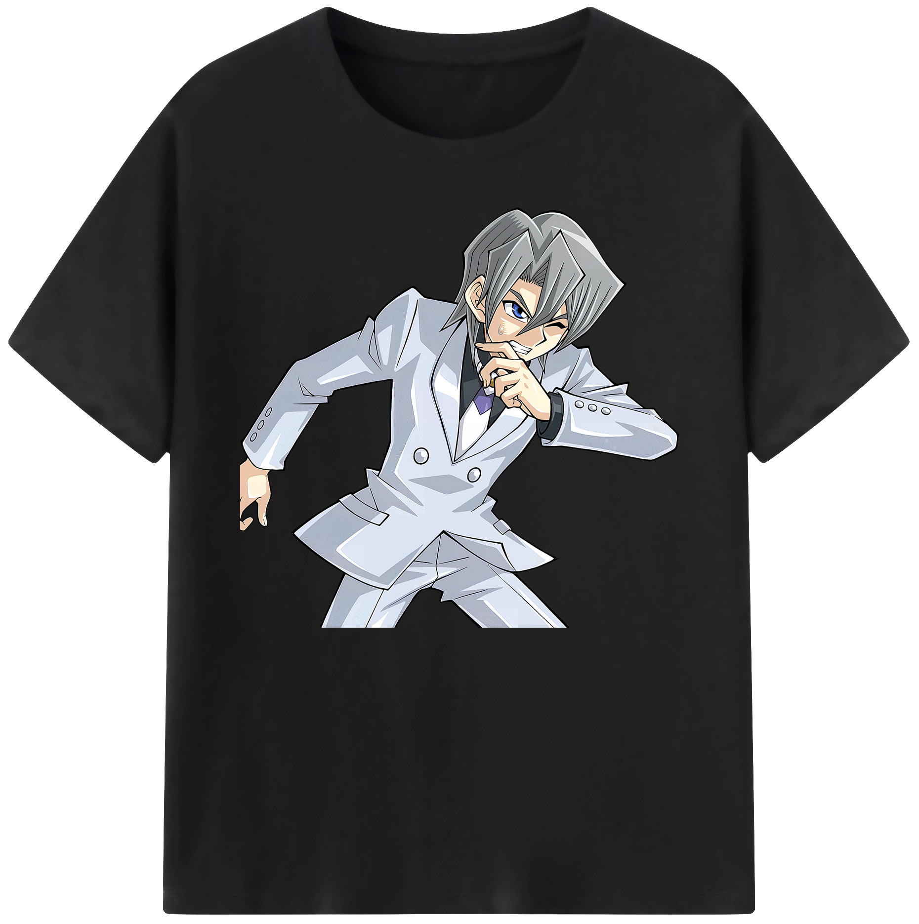 （画像用） 遊☆戯☆王 Yu-Gi-Oh! 綿100％ メンズ半袖Tシャツ｜肌触りやわらか＆通気性