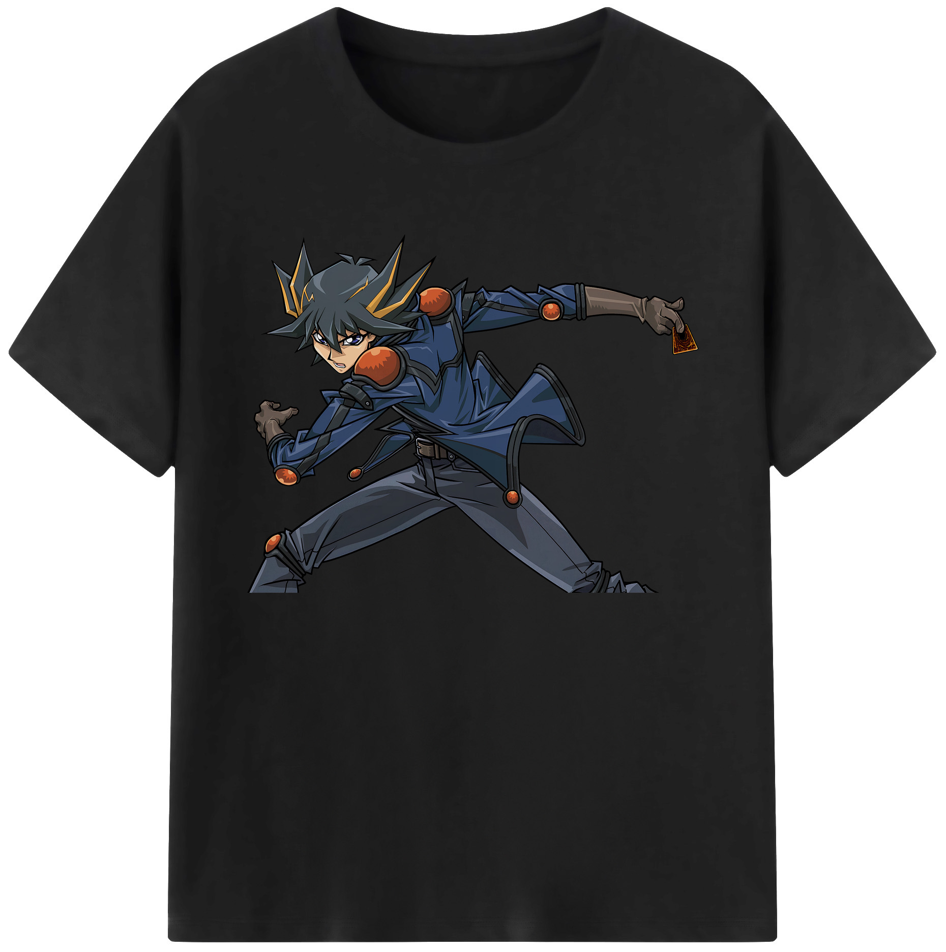 （画像用） 遊☆戯☆王 Yu-Gi-Oh! 綿100％ メンズ半袖Tシャツ｜肌触りやわらか＆通気性