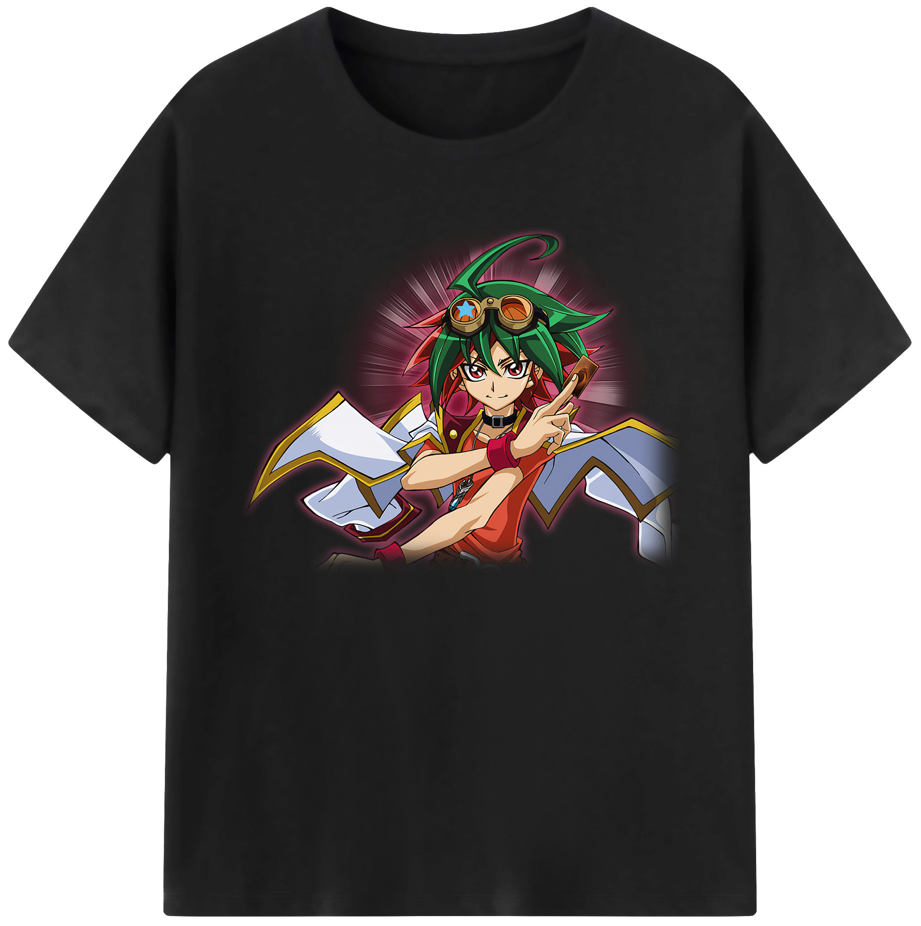 （画像用） 遊☆戯☆王 Yu-Gi-Oh! 綿100％ メンズ半袖Tシャツ｜肌触りやわらか＆通気性