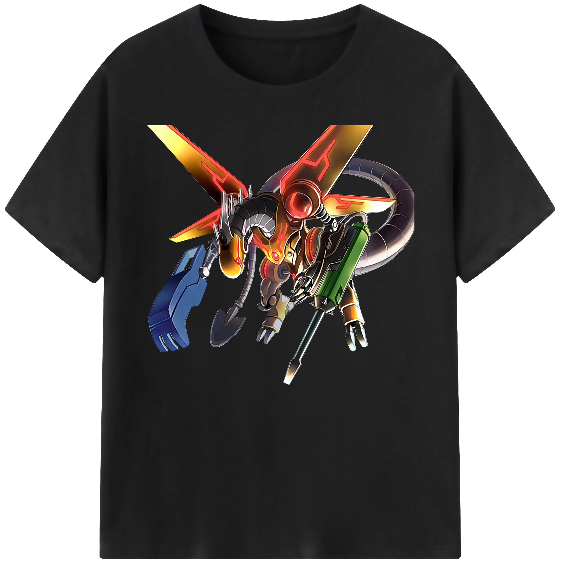 （画像用） 遊☆戯☆王 Yu-Gi-Oh! 綿100％ メンズ半袖Tシャツ｜肌触りやわらか＆通気性