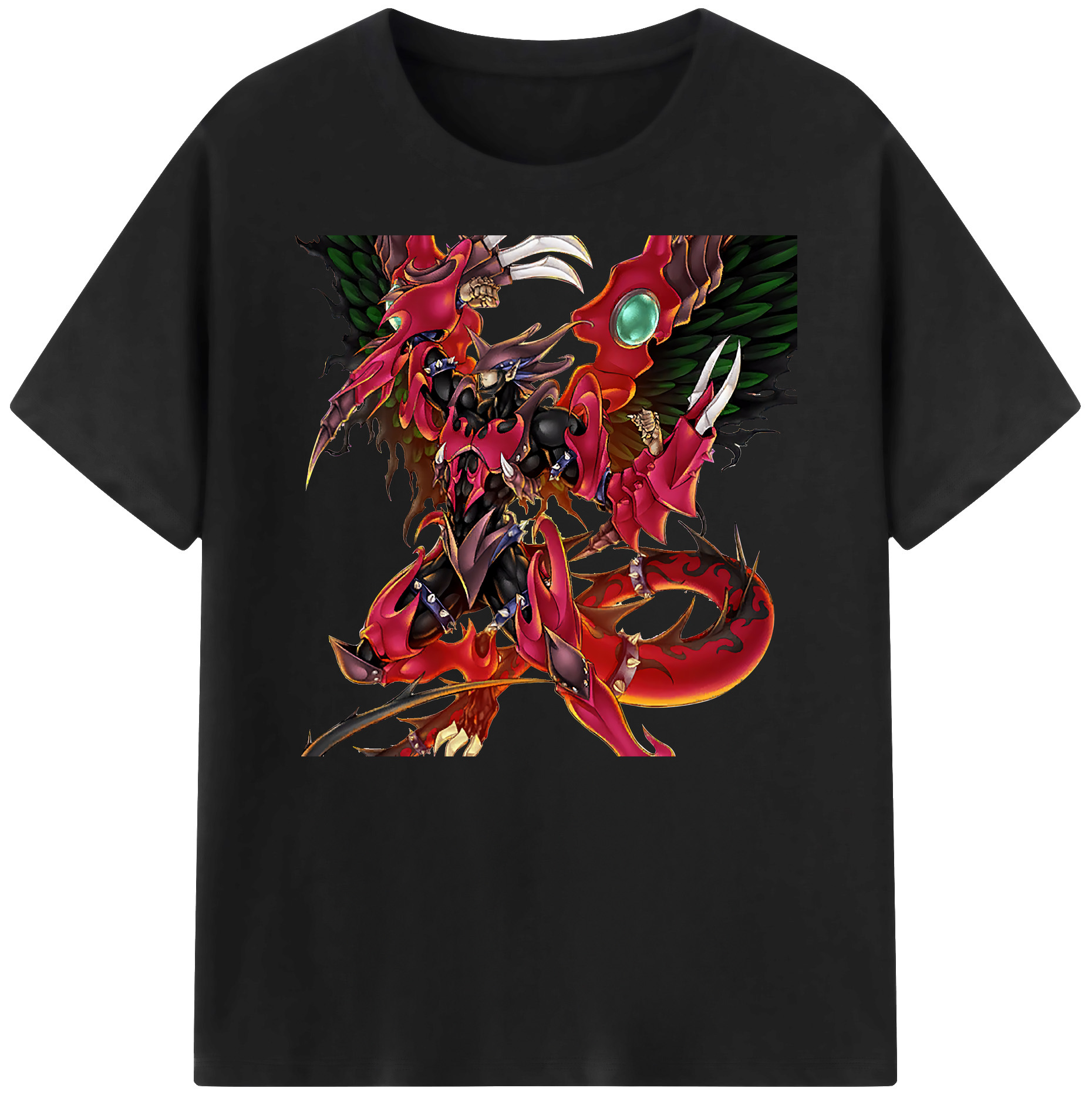 （画像用） 遊☆戯☆王 Yu-Gi-Oh! 綿100％ メンズ半袖Tシャツ｜肌触りやわらか＆通気性