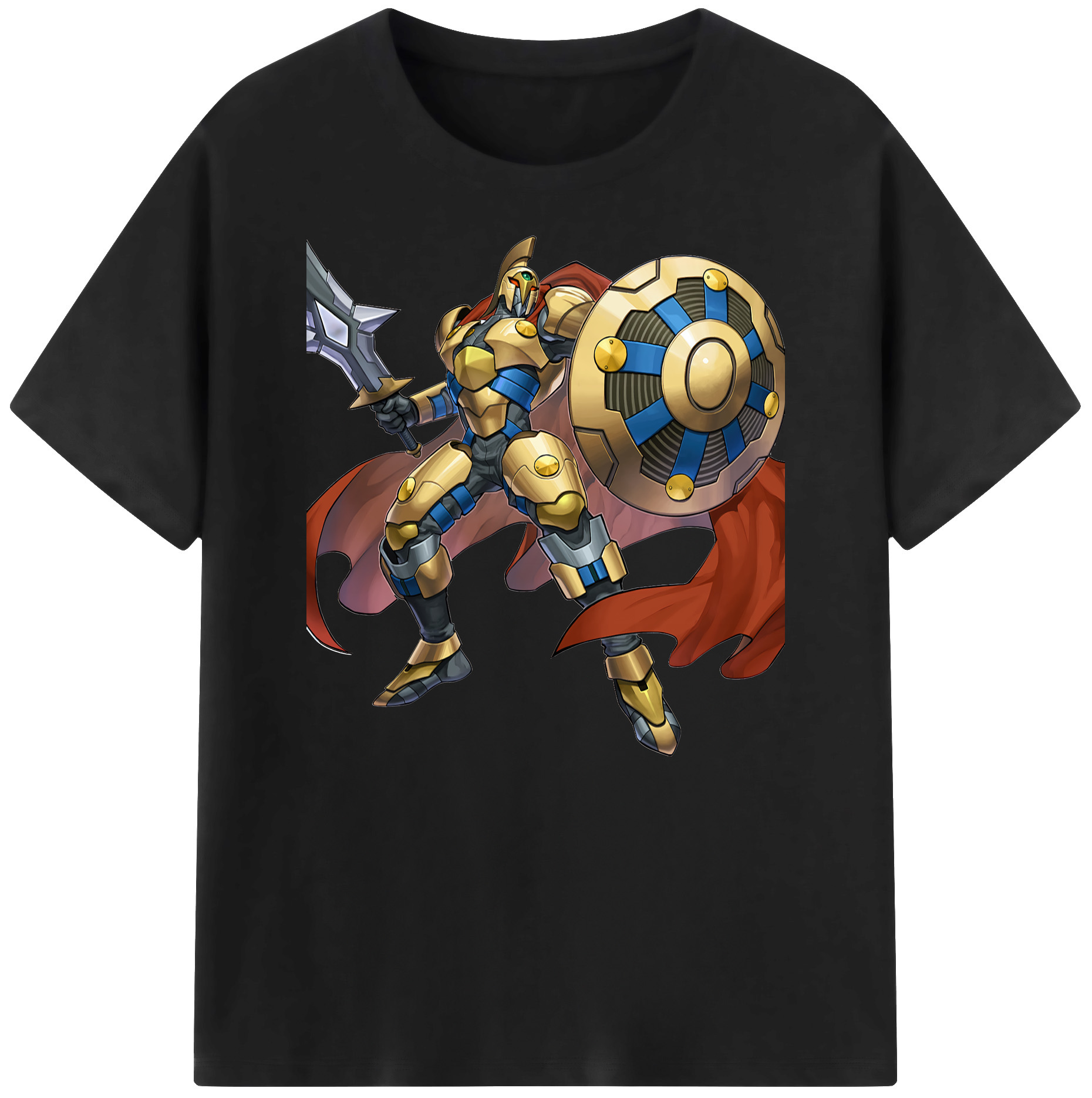 （画像用） 遊☆戯☆王 Yu-Gi-Oh! 綿100％ メンズ半袖Tシャツ｜肌触りやわらか＆通気性