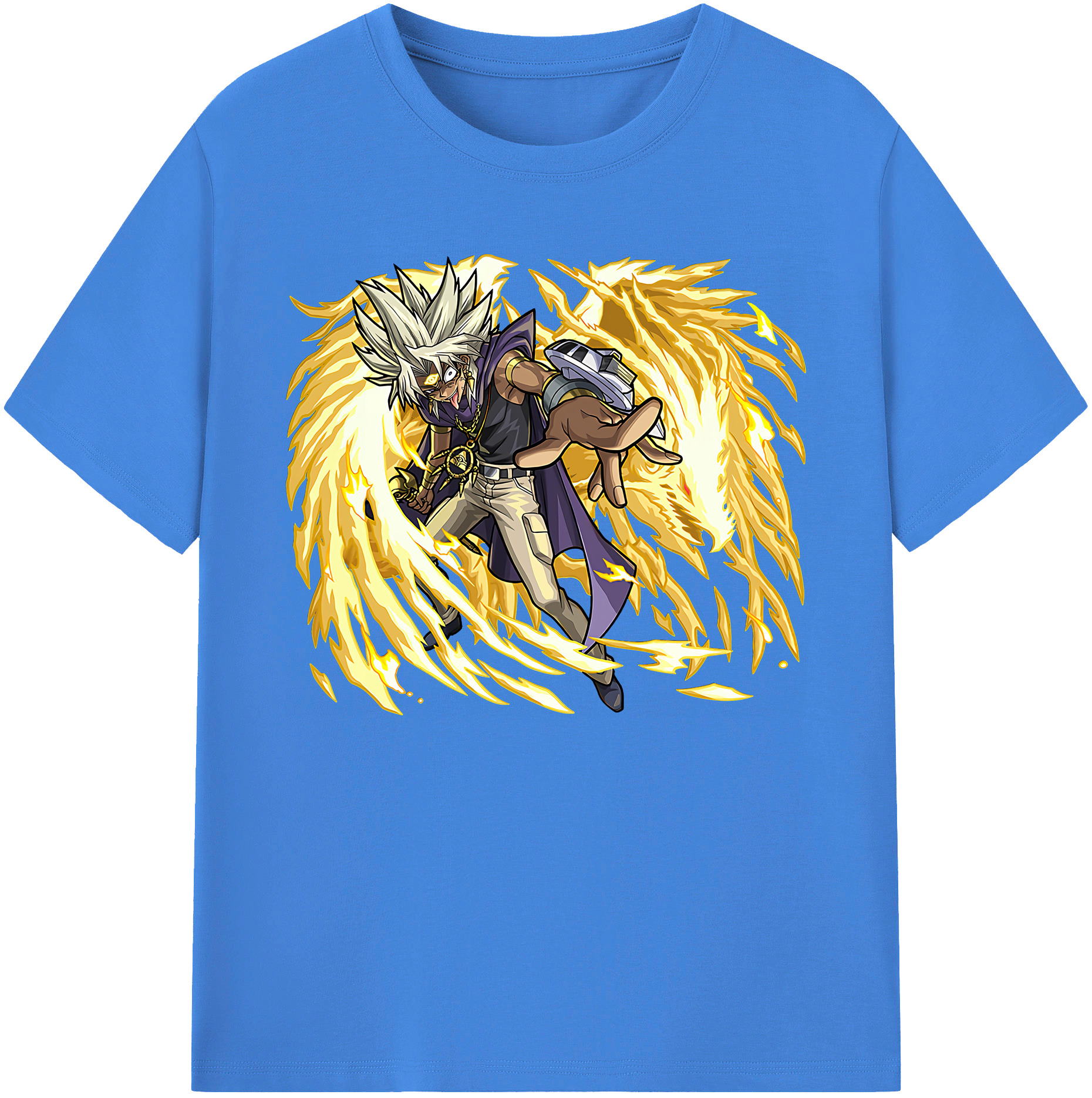 （画像用） 遊☆戯☆王 Yu-Gi-Oh! 綿100％ メンズ半袖Tシャツ｜肌触りやわらか＆通気性