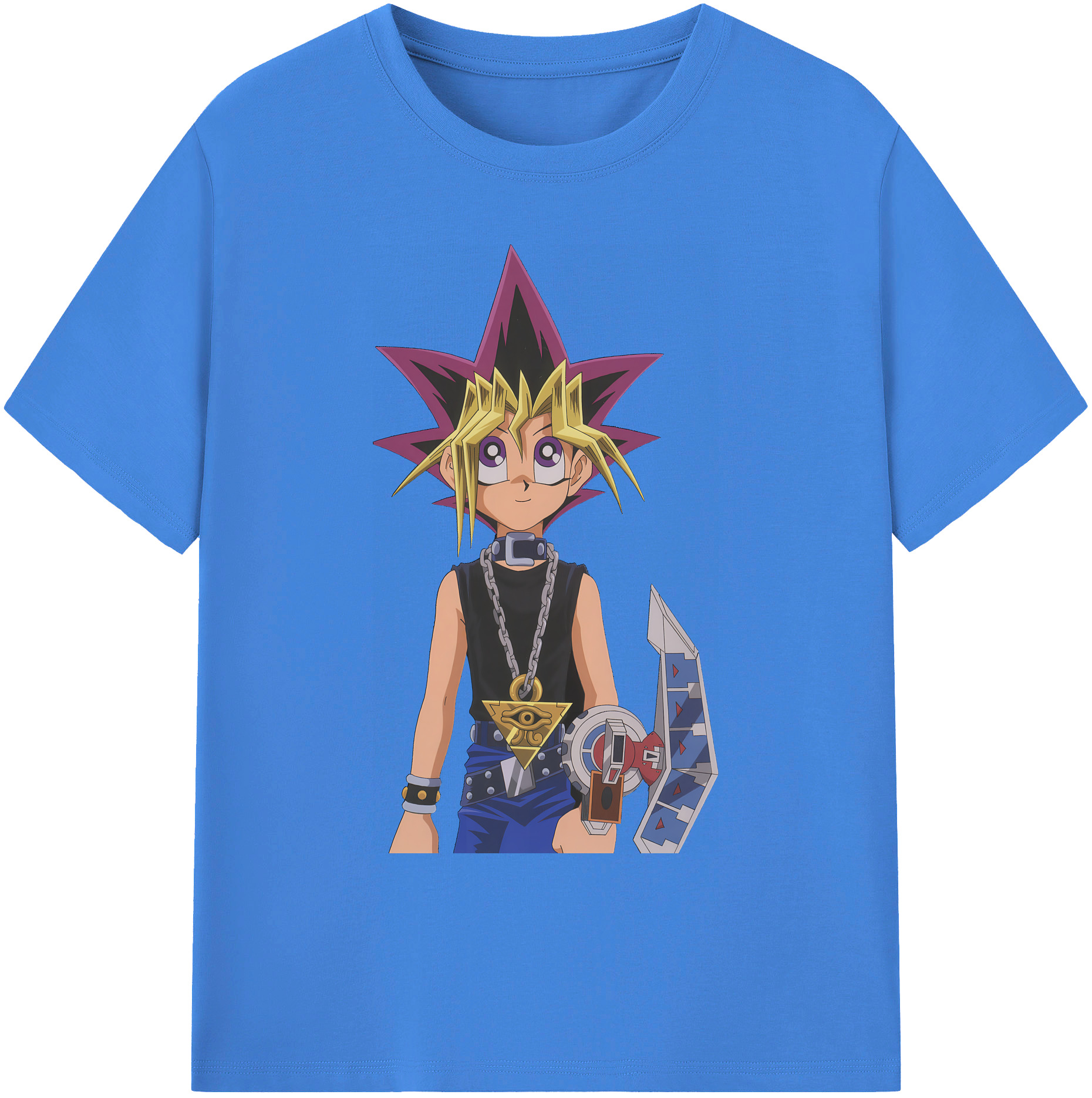 （画像用） 遊☆戯☆王 Yu-Gi-Oh! 綿100％ メンズ半袖Tシャツ｜肌触りやわらか＆通気性